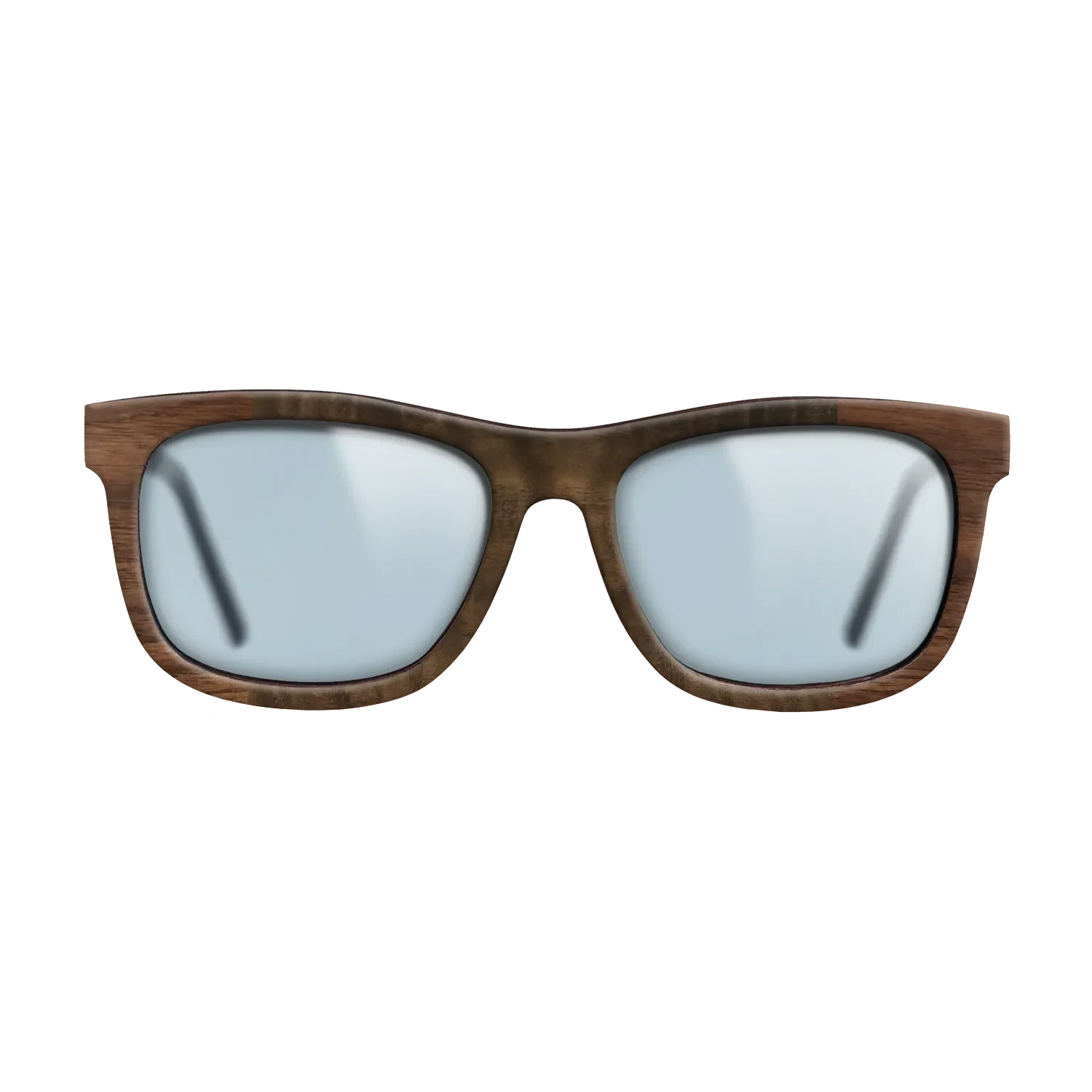 Walnut Burl,Walnut Claro Dark: Bauhaus - The Hero - Square - SIRIS wood optic