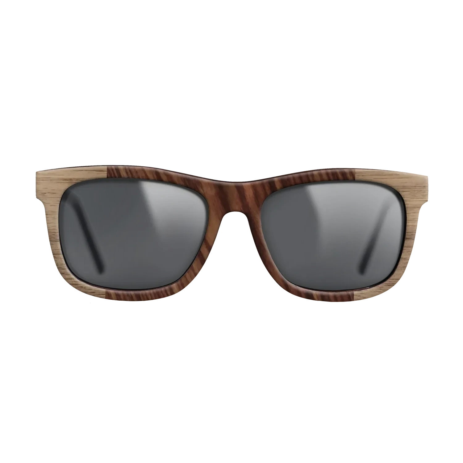 Walnut: Straight Grain,Kingwood: Bauhaus - The Hero - Square - SIRIS wood optic