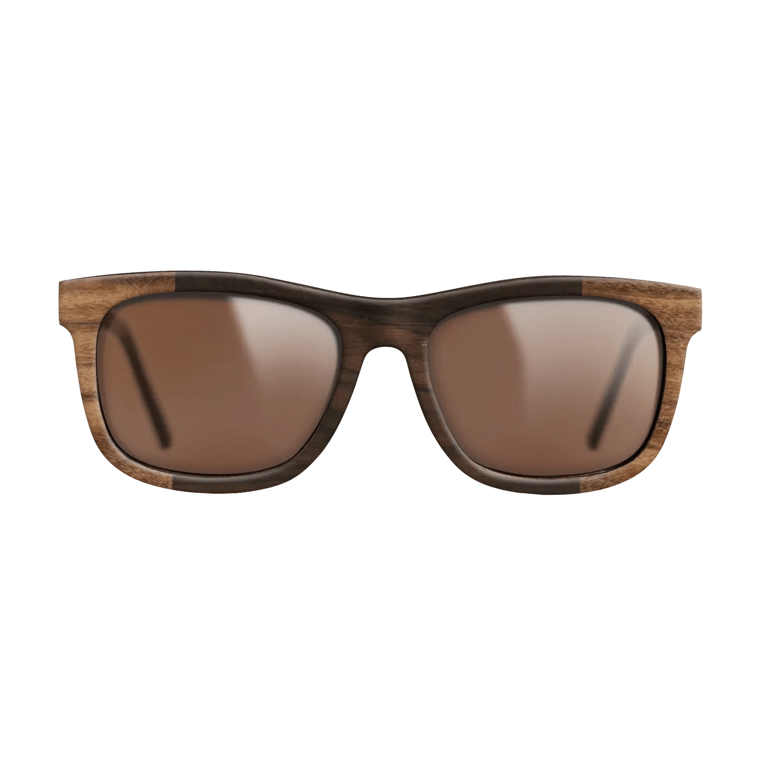 Ziricote Dark Quartered,Santos Rosewood Light: Bauhaus - The Hero - Square - SIRIS wood optic