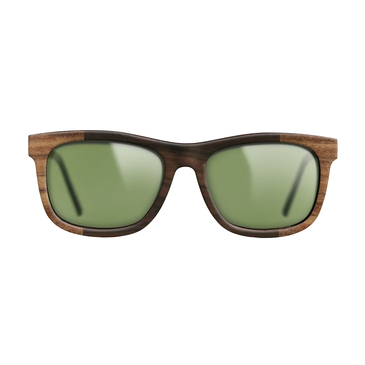 Ziricote Dark Quartered,Santos Rosewood Light: Bauhaus - The Hero - Square - SIRIS wood optic