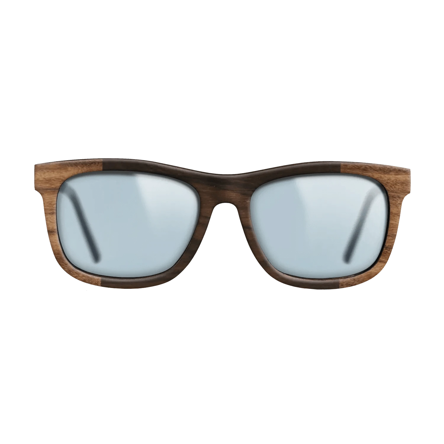 Ziricote Dark Quartered,Santos Rosewood Light: Bauhaus - The Hero - Square - SIRIS wood optic