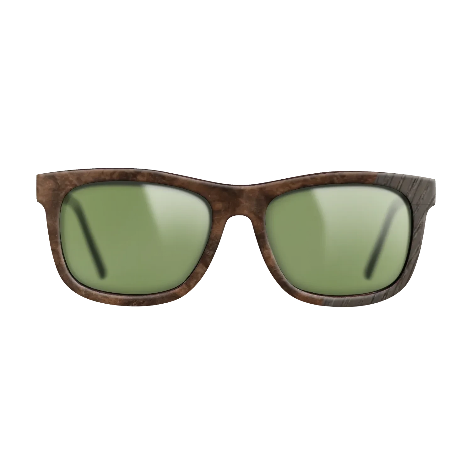 Walnut Burl,Fumed Oak: Dicut - The Hero - Square - SIRIS wood optic