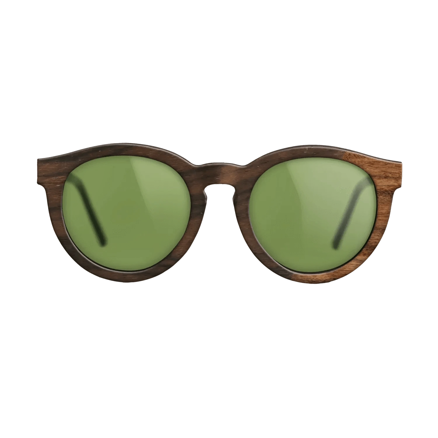 Ziricote Dark Quartered,Santos Rosewood Light: Dicut - The Rebel - Round - SIRIS wood optic