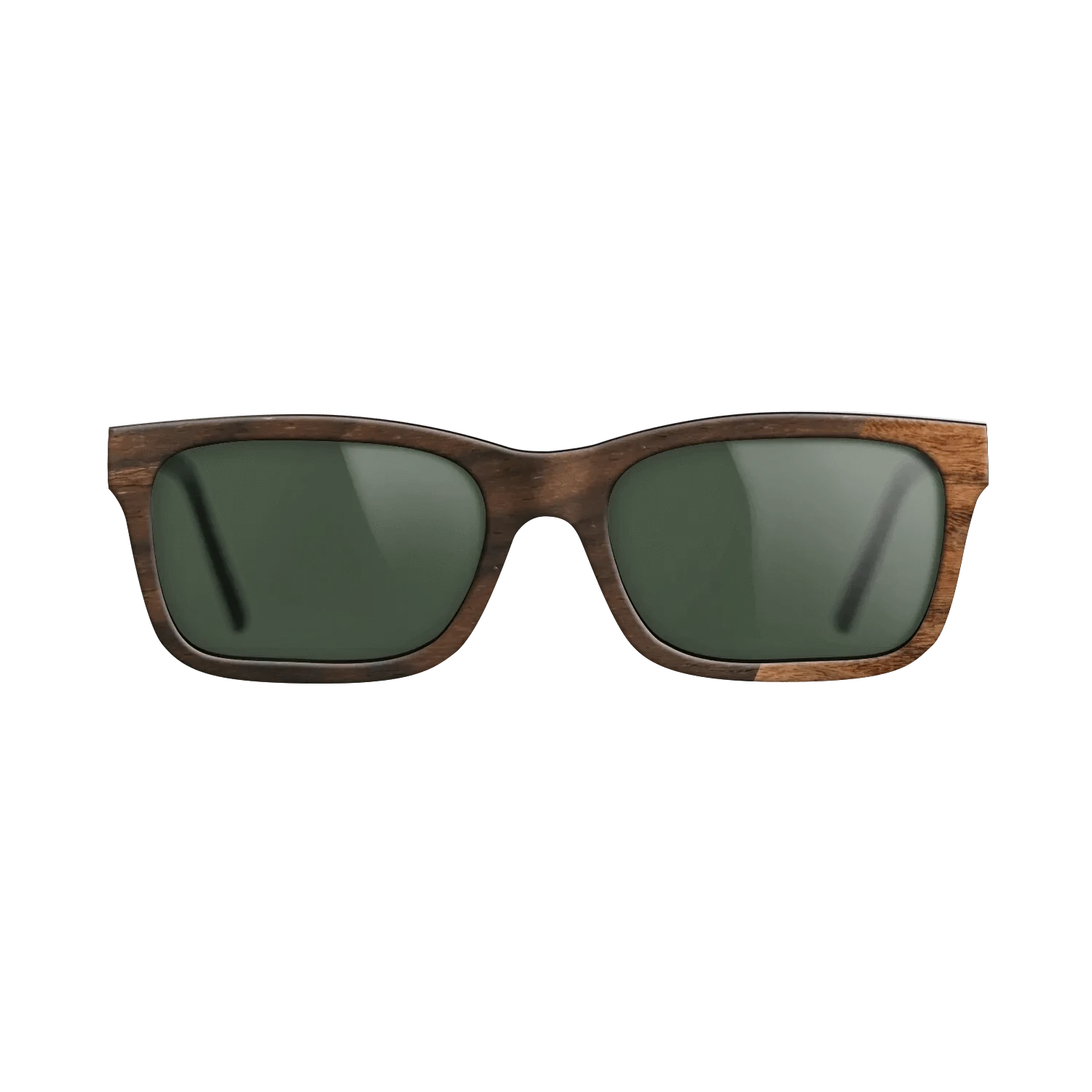 Ziricote Dark Quartered,Santos Rosewood Light: Dicut - The Sage - Rectangle - SIRIS wood optic