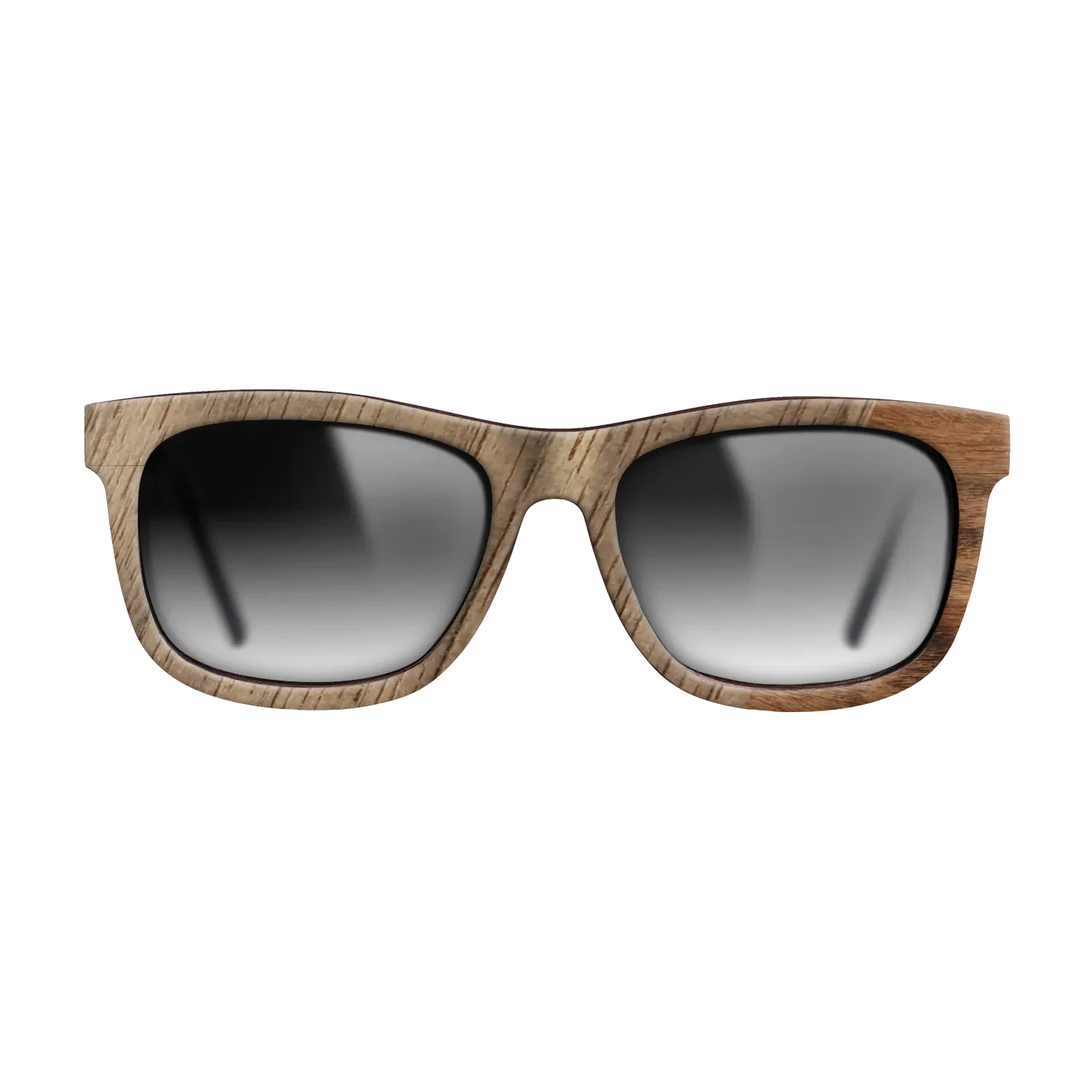 Walnut: Straight Grain,Santos Rosewood Light: Dicut - The Hero - Square - SIRIS wood optic