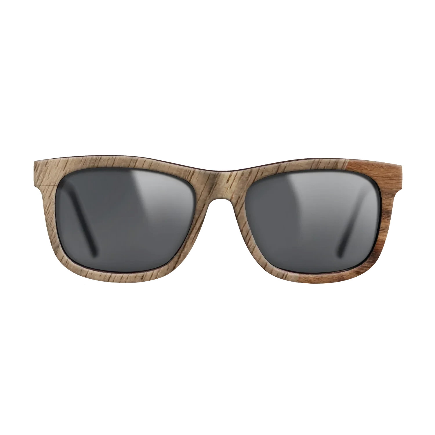 Walnut: Straight Grain,Santos Rosewood Light: Dicut - The Hero - Square - SIRIS wood optic