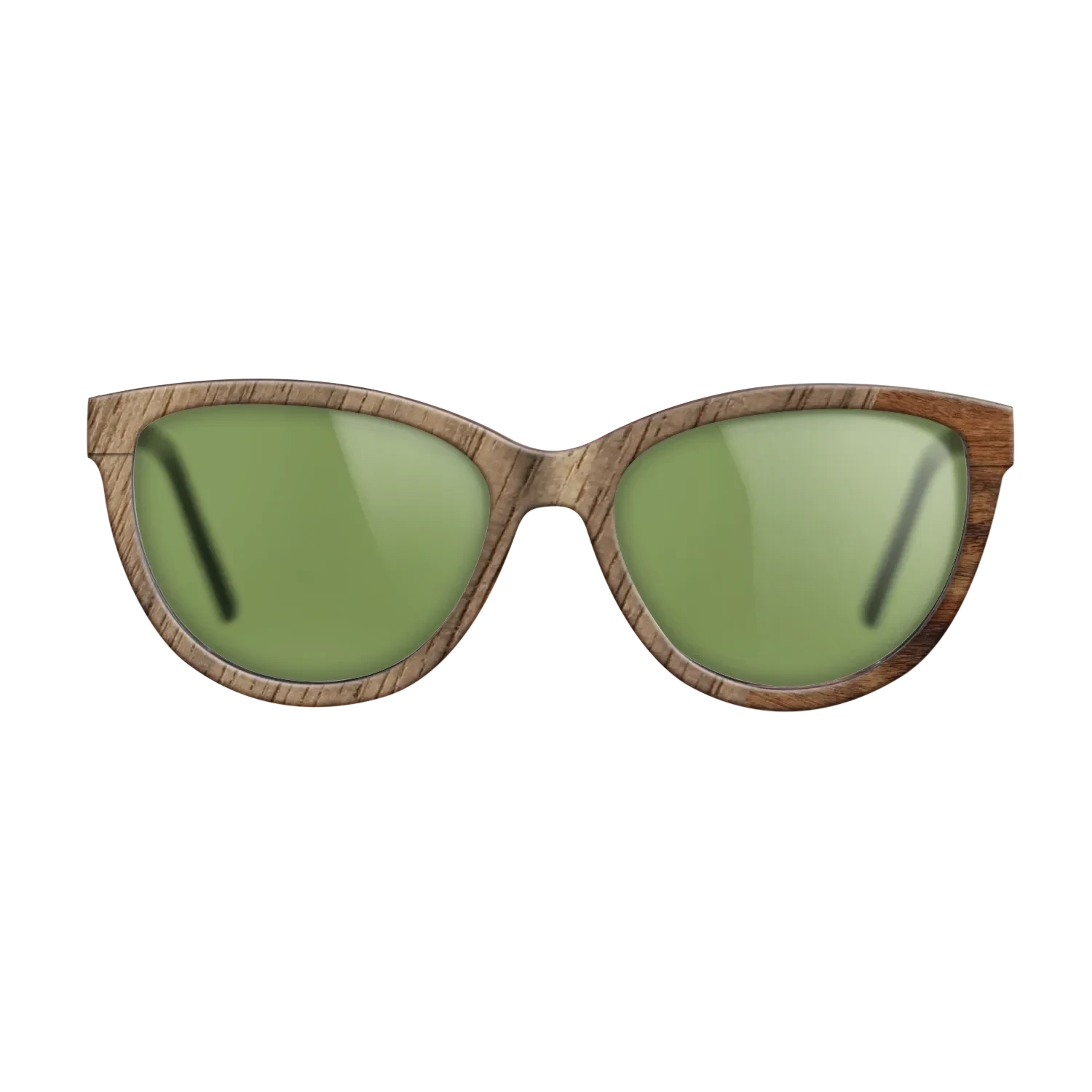 Walnut: Straight Grain,Santos Rosewood Light: Dicut - The Maiden - Cat - SIRIS wood optic