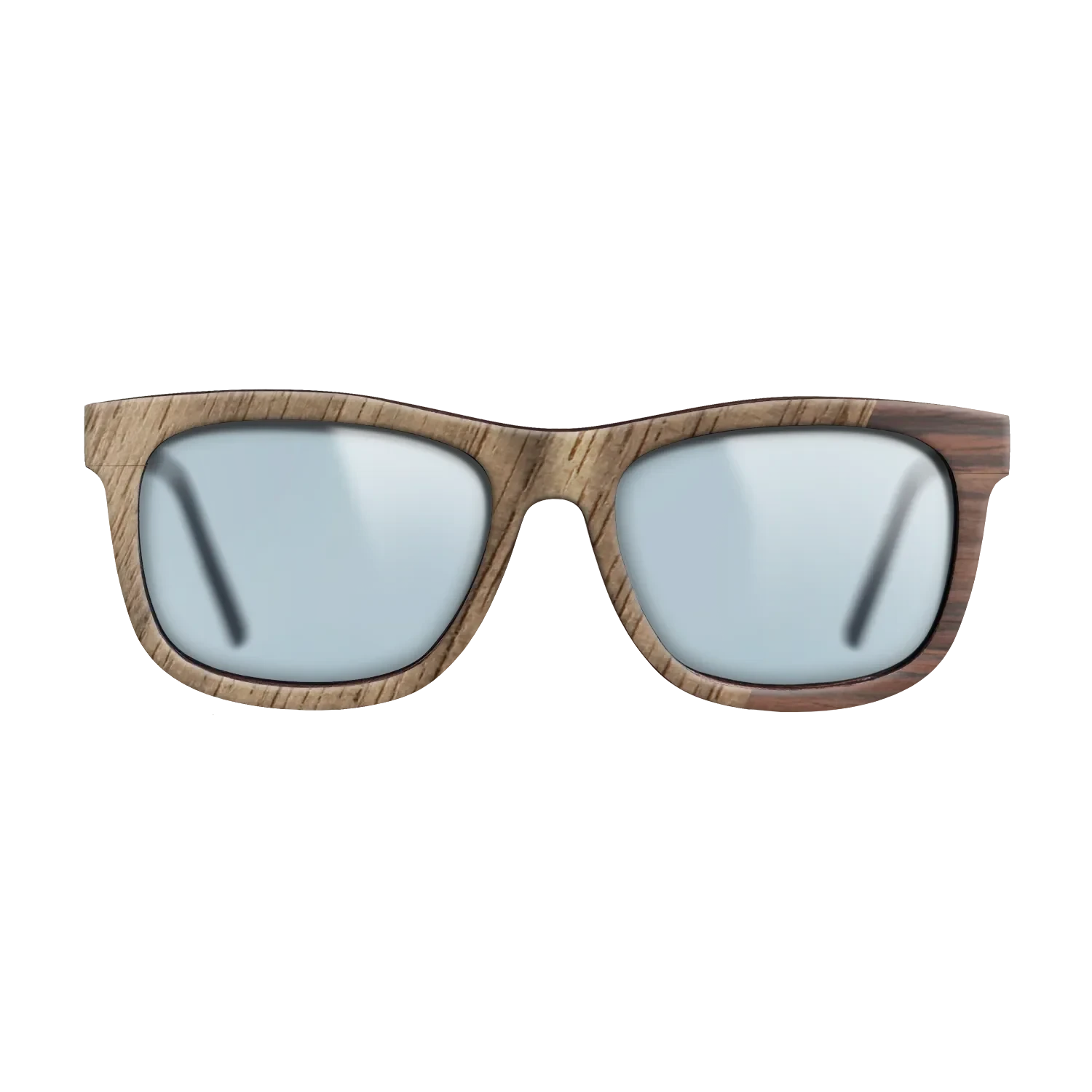 Walnut: Straight Grain,Rosewood Reconstituted: Dicut - The Hero - Square - SIRIS wood optic