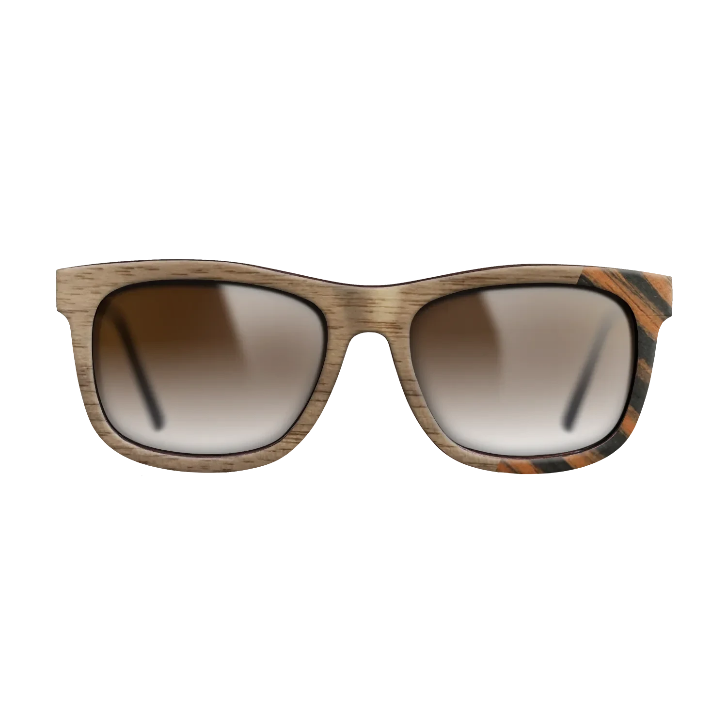 Walnut: Straight Grain,Italian Ebony: Dicut - The Hero - Square - SIRIS wood optic