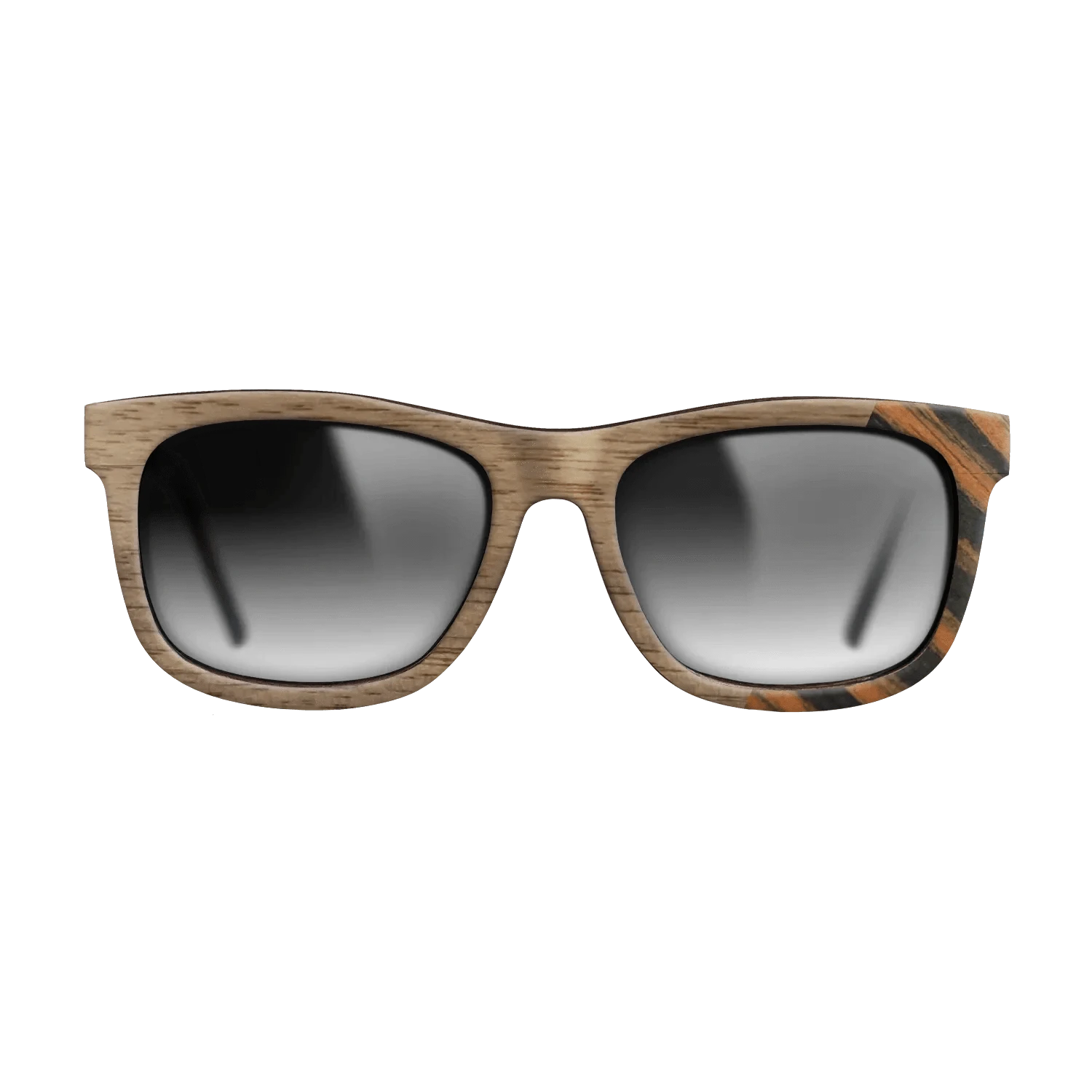 Walnut: Straight Grain,Italian Ebony: Dicut - The Hero - Square - SIRIS wood optic