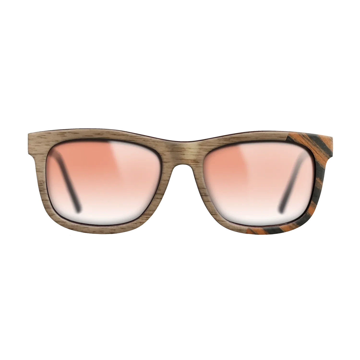 Walnut: Straight Grain,Italian Ebony: Dicut - The Hero - Square - SIRIS wood optic