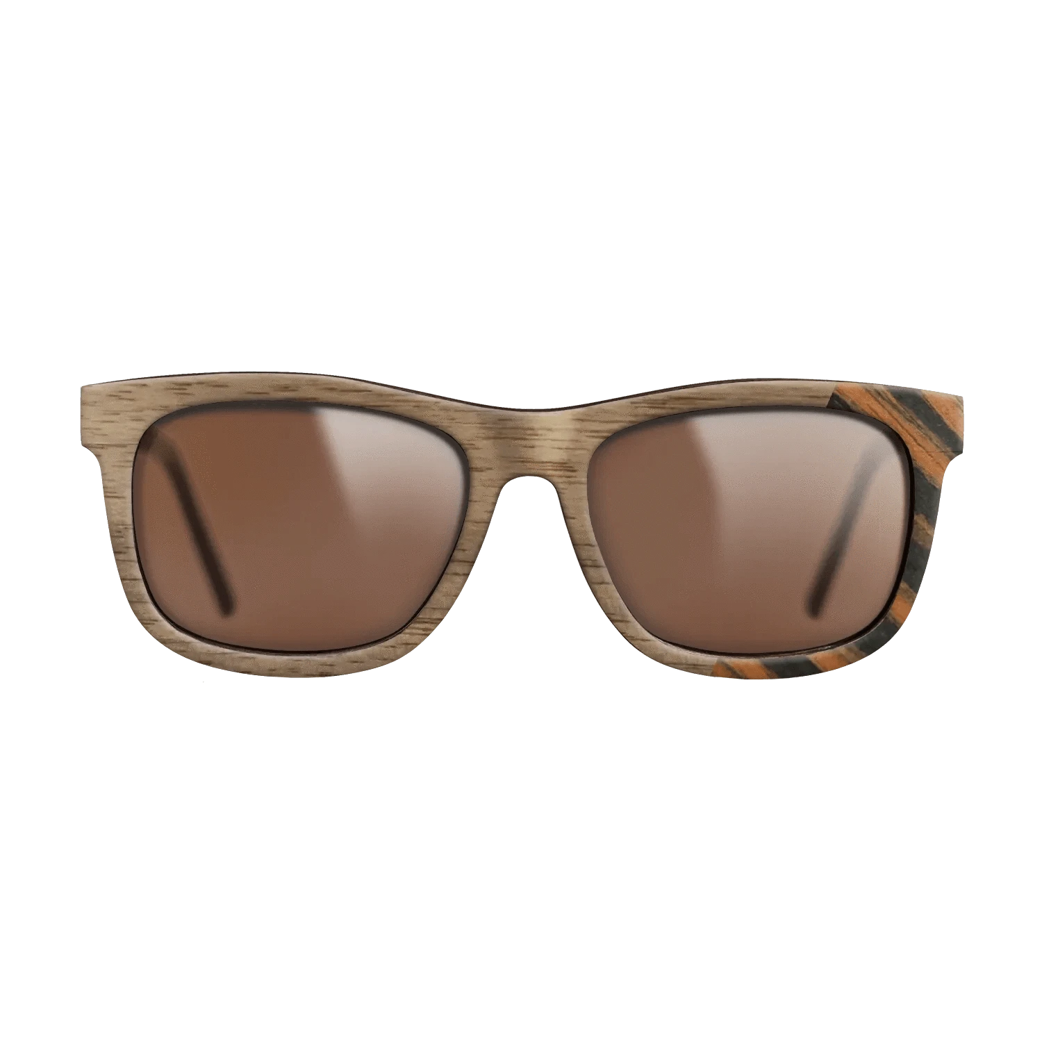 Walnut: Straight Grain,Italian Ebony: Dicut - The Hero - Square - SIRIS wood optic