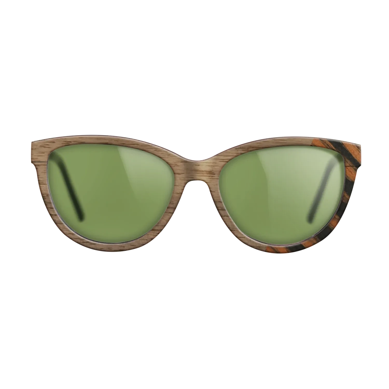 Walnut: Straight Grain,Italian Ebony: Dicut - The Maiden - Cat - SIRIS wood optic