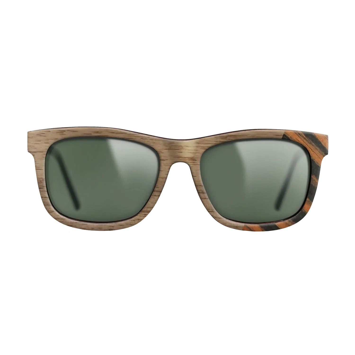 Walnut: Straight Grain,Italian Ebony: Dicut - The Hero - Square - SIRIS wood optic