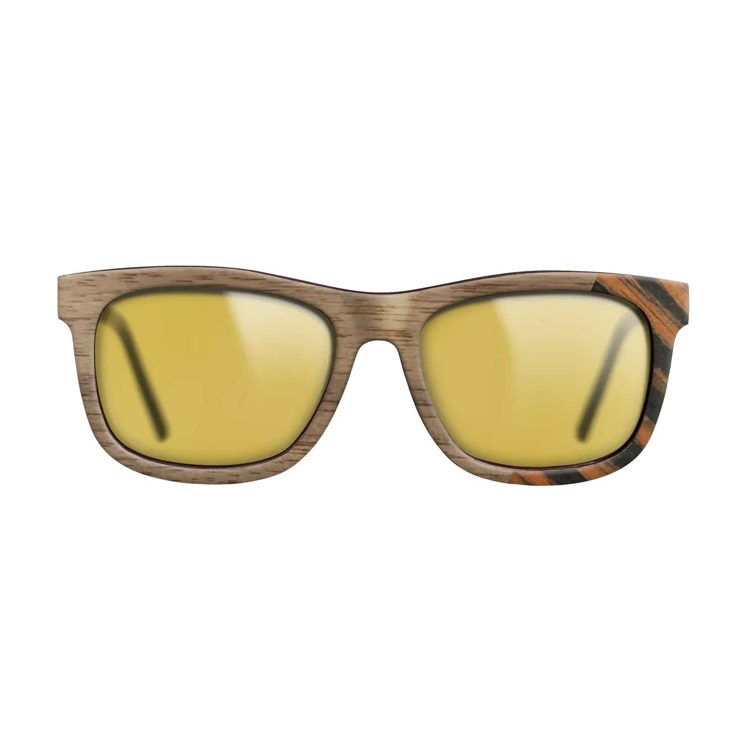 Walnut: Straight Grain,Italian Ebony: Dicut - The Hero - Square - SIRIS wood optic