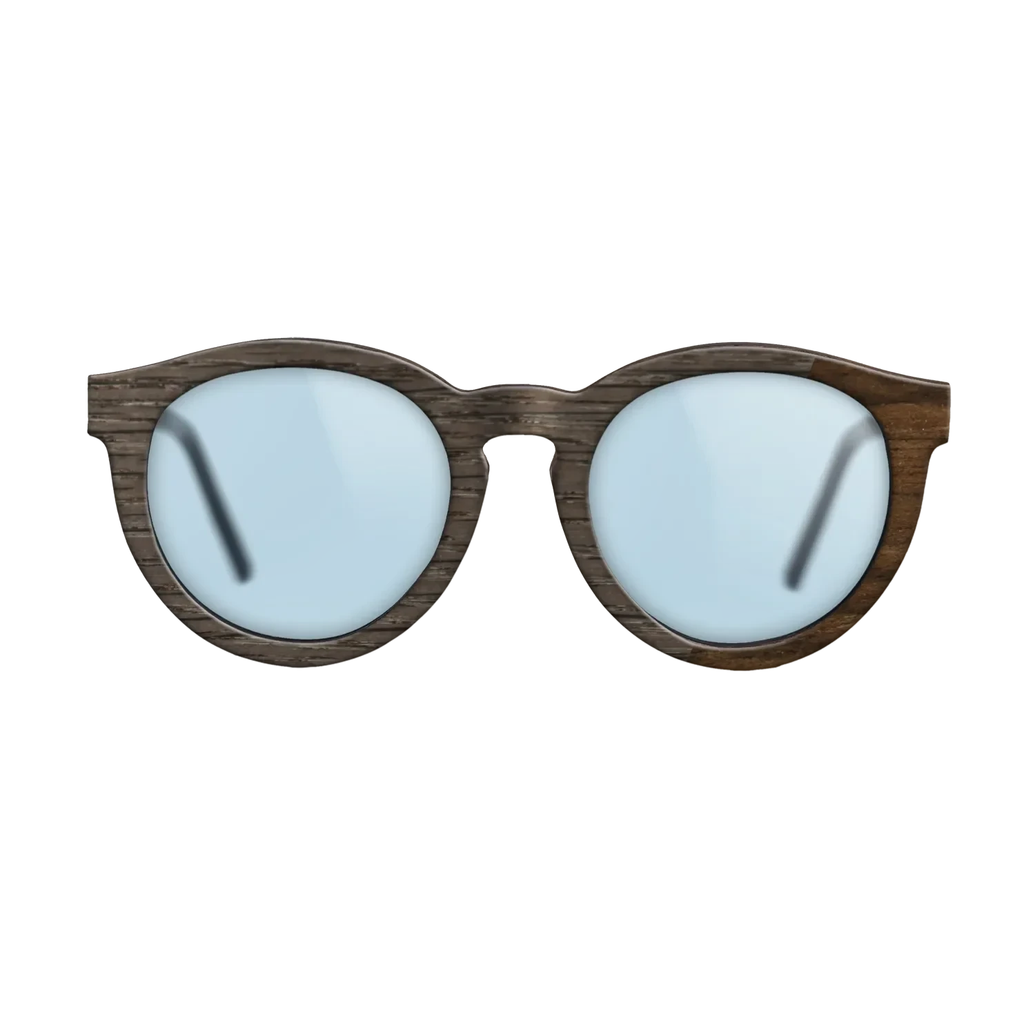 Ziricote Dark Quartered,Fumed Oak: Dicut - The Rebel - Round - SIRIS wood optic