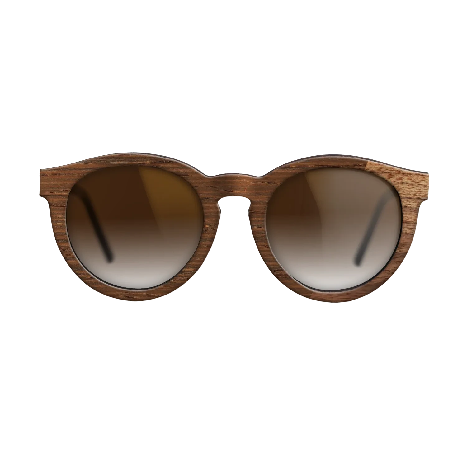 Wenge,Walnut Claro Light: Dicut - The Rebel - Round - SIRIS wood optic