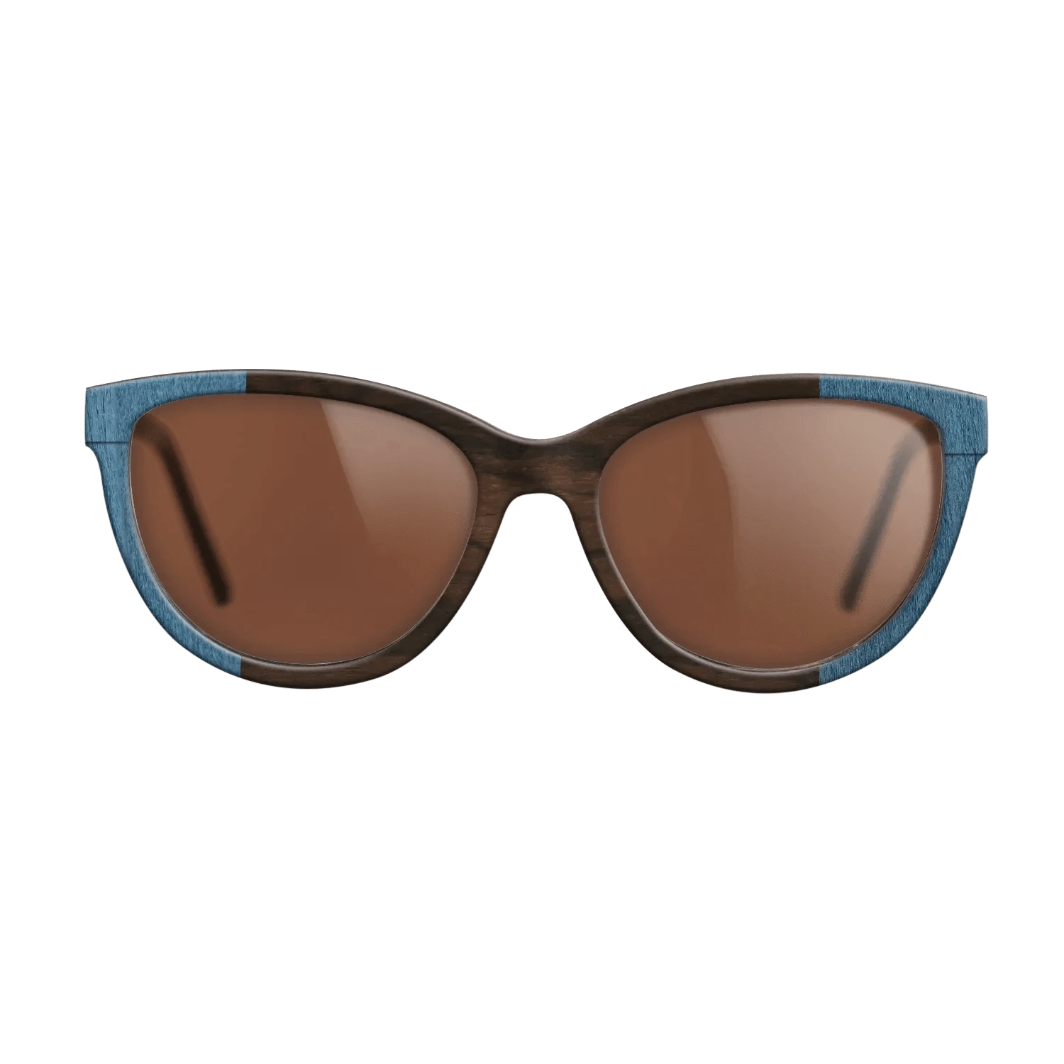 Wenge,Poplar Dyed: Blue Denim,Ziricote Dark Quartered: Recursive - The Maiden - Cat - SIRIS wood optic