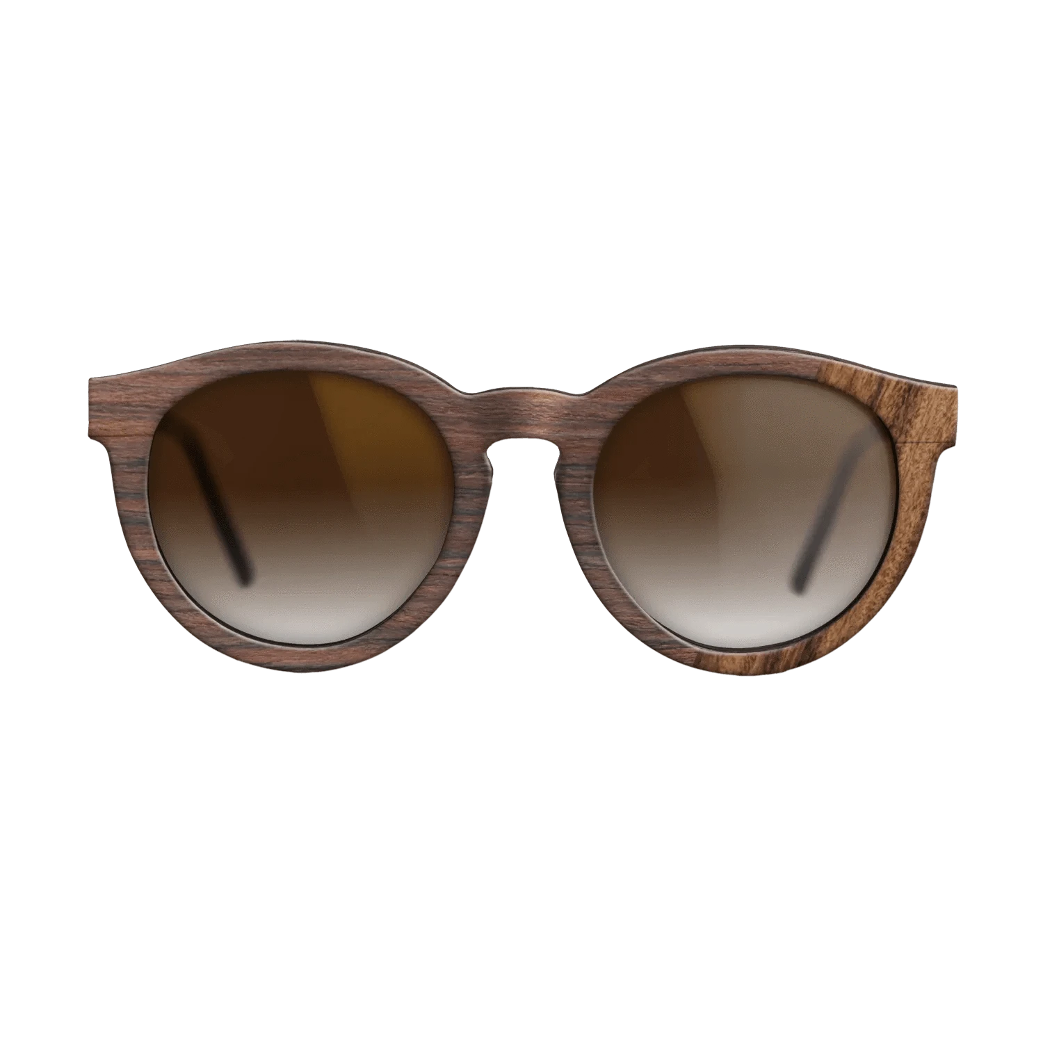 Rosewood Reconstituted,Santos Rosewood Light: Dicut - The Rebel - Round - SIRIS wood optic