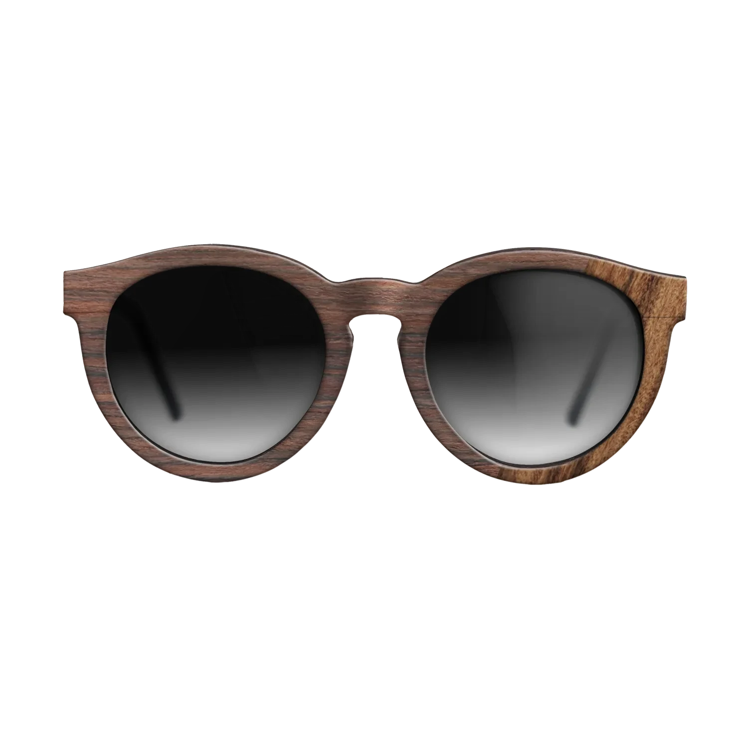 Rosewood Reconstituted,Santos Rosewood Light: Dicut - The Rebel - Round - SIRIS wood optic