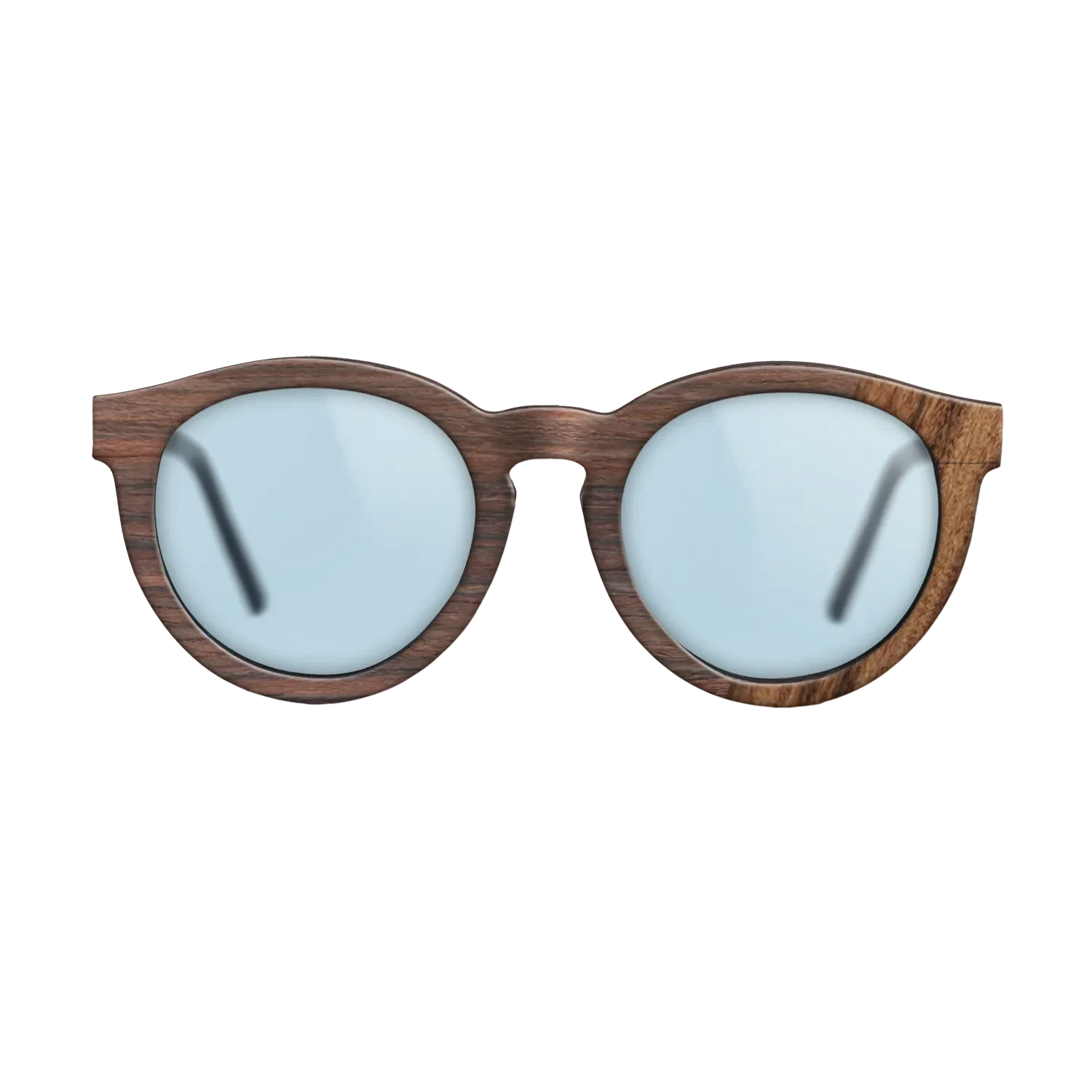 Rosewood Reconstituted,Santos Rosewood Light: Dicut - The Rebel - Round - SIRIS wood optic