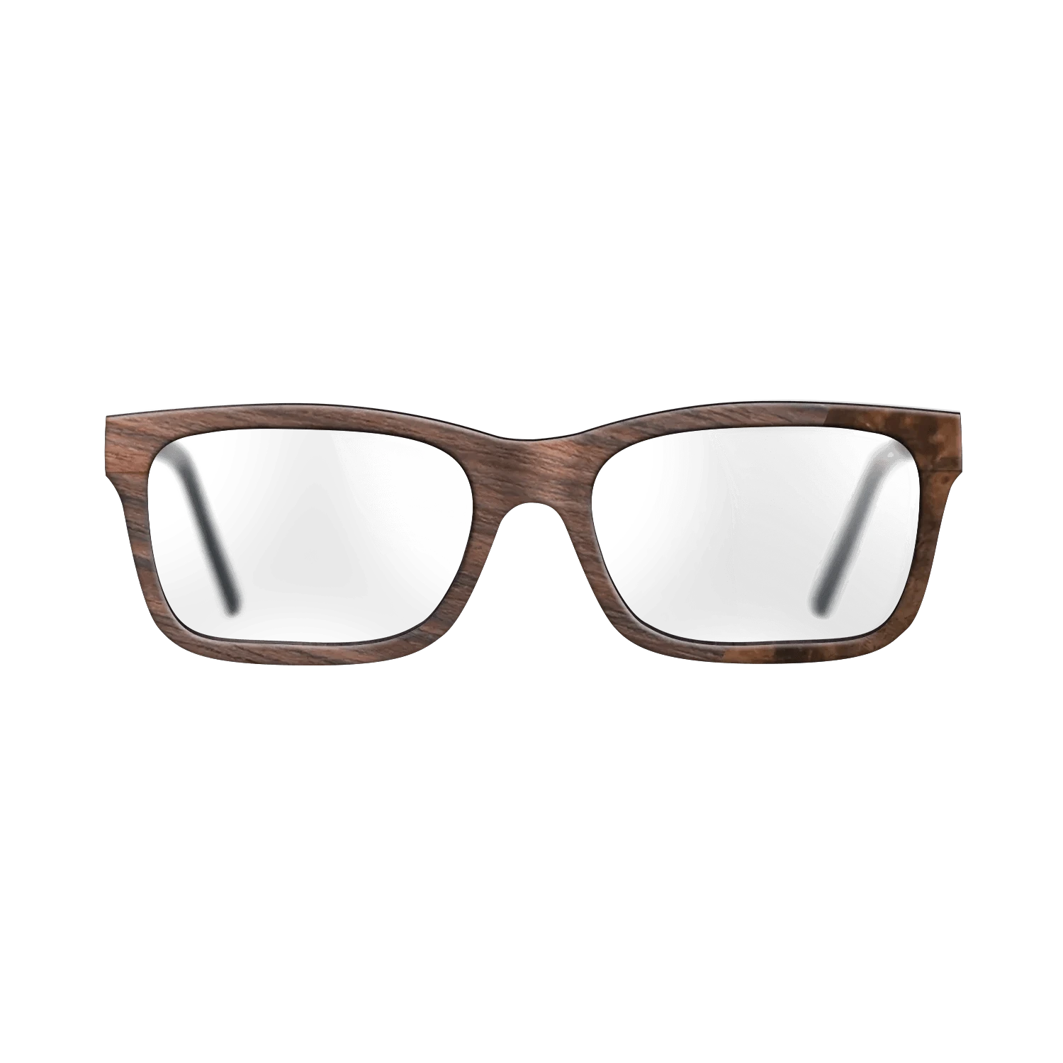 Rosewood Reconstituted,Walnut Burl: Dicut - The Sage - Rectangle - SIRIS wood optic