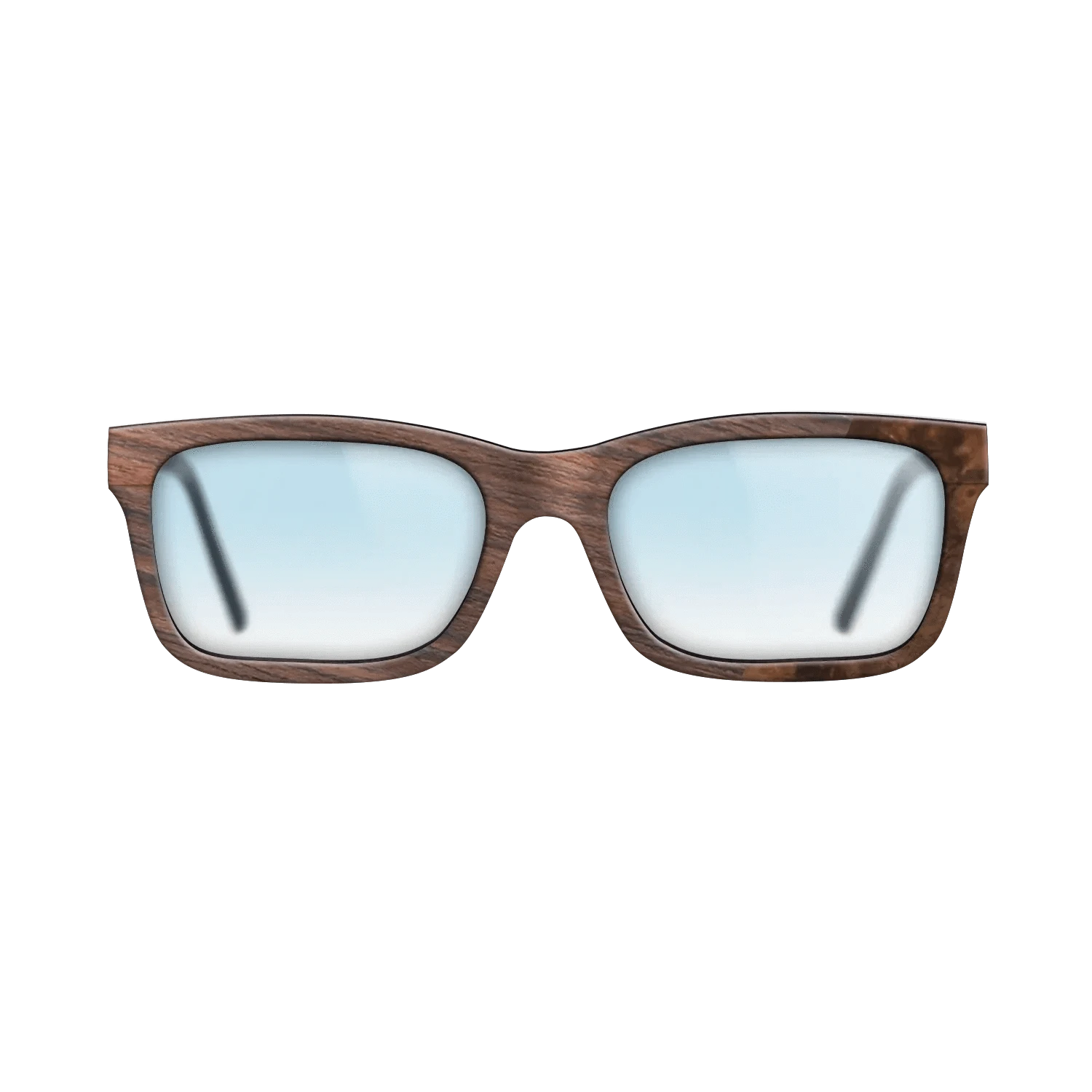 Rosewood Reconstituted,Walnut Burl: Dicut - The Sage - Rectangle - SIRIS wood optic