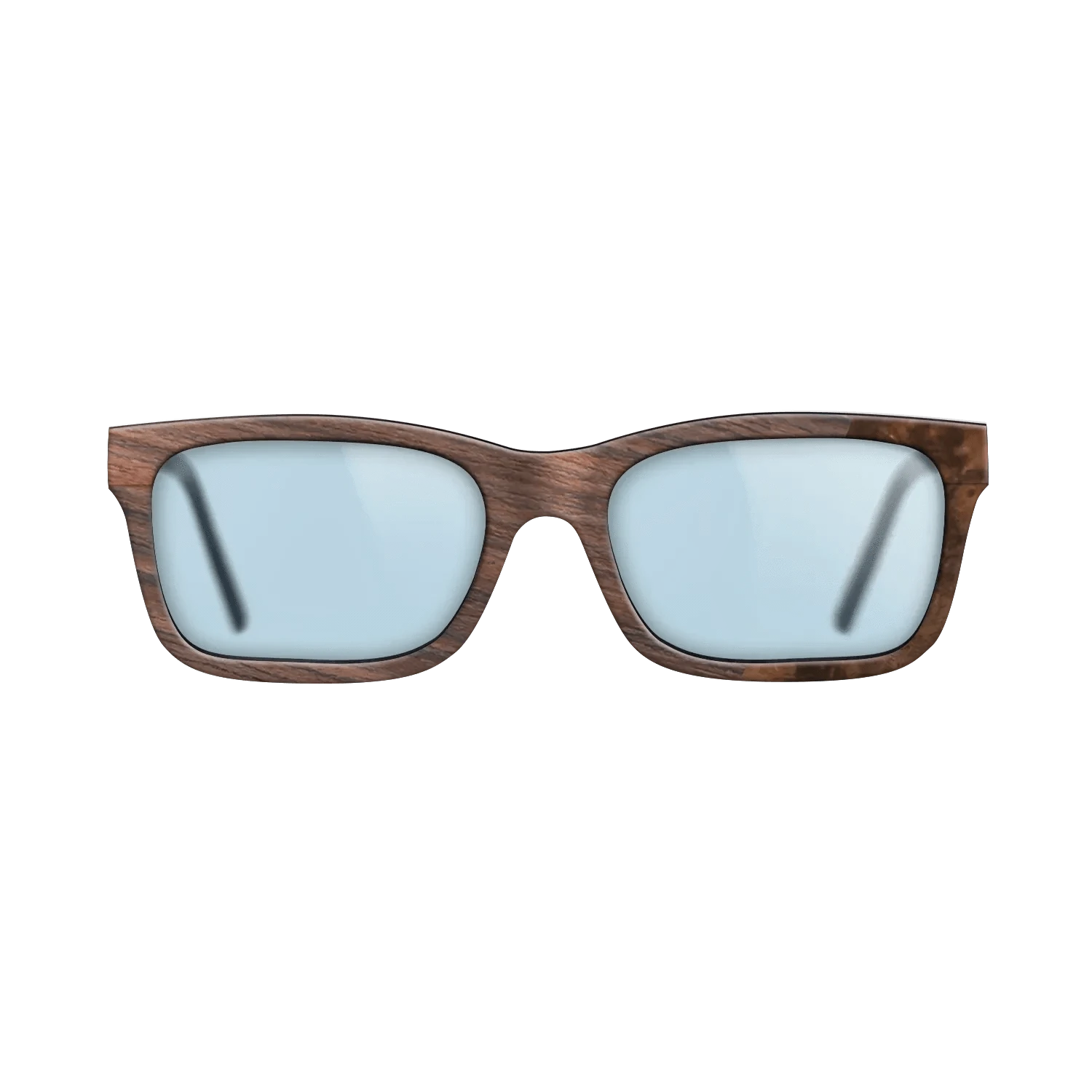 Rosewood Reconstituted,Walnut Burl: Dicut - The Sage - Rectangle - SIRIS wood optic
