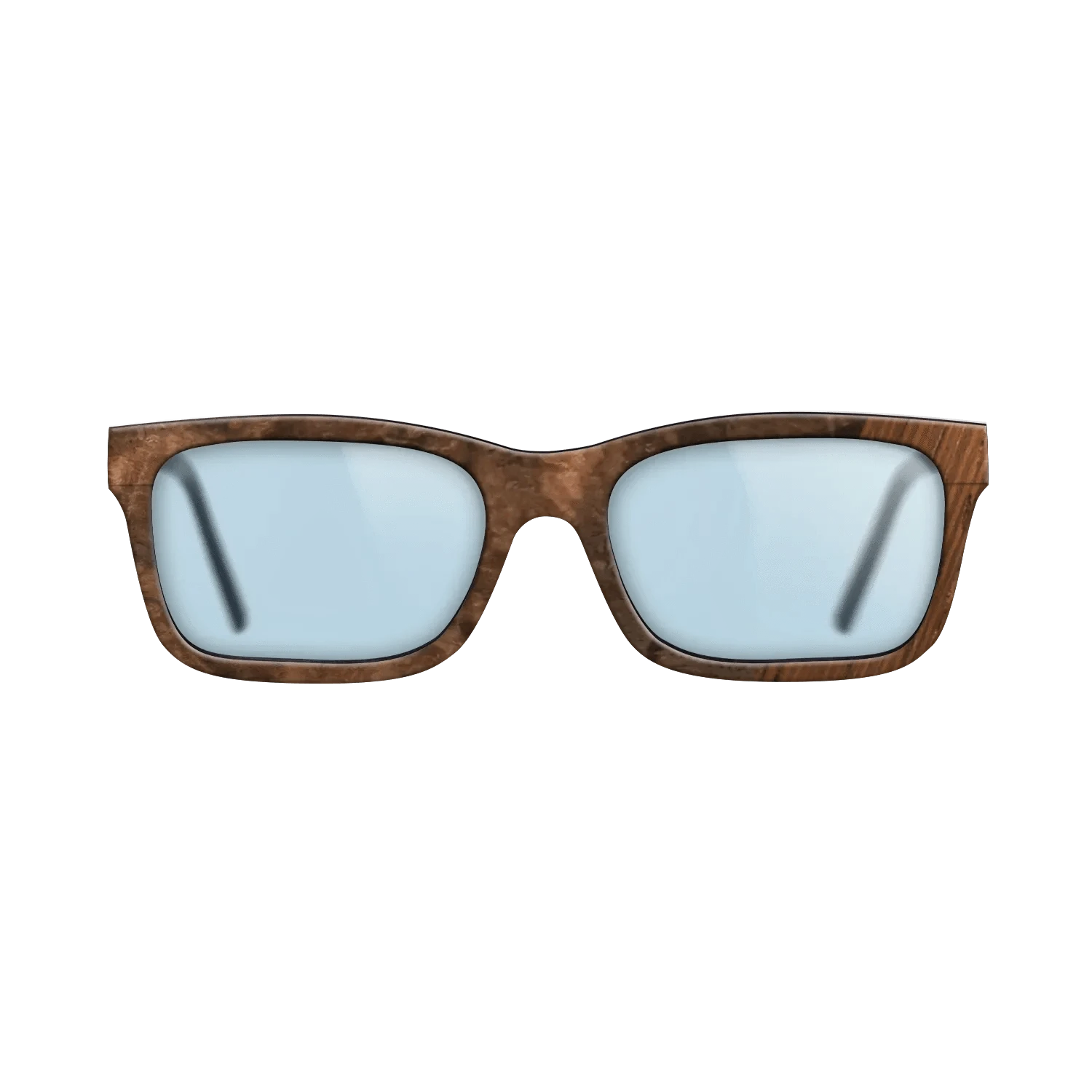 Walnut Burl,Wenge: Dicut - The Sage - Rectangle - SIRIS wood optic