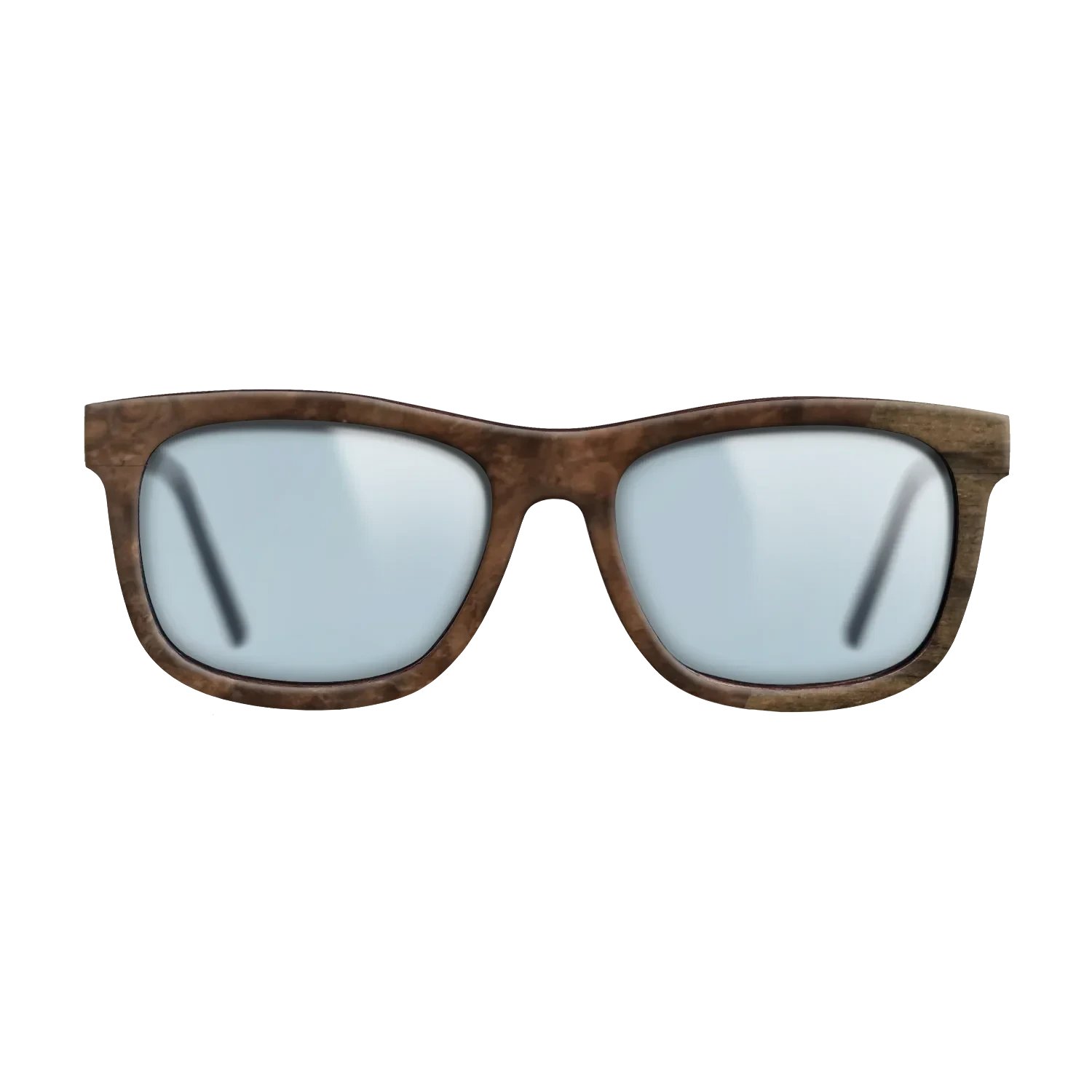 Walnut Burl,Ziricote Dark Quartered: Dicut - The Hero - Square - SIRIS wood optic