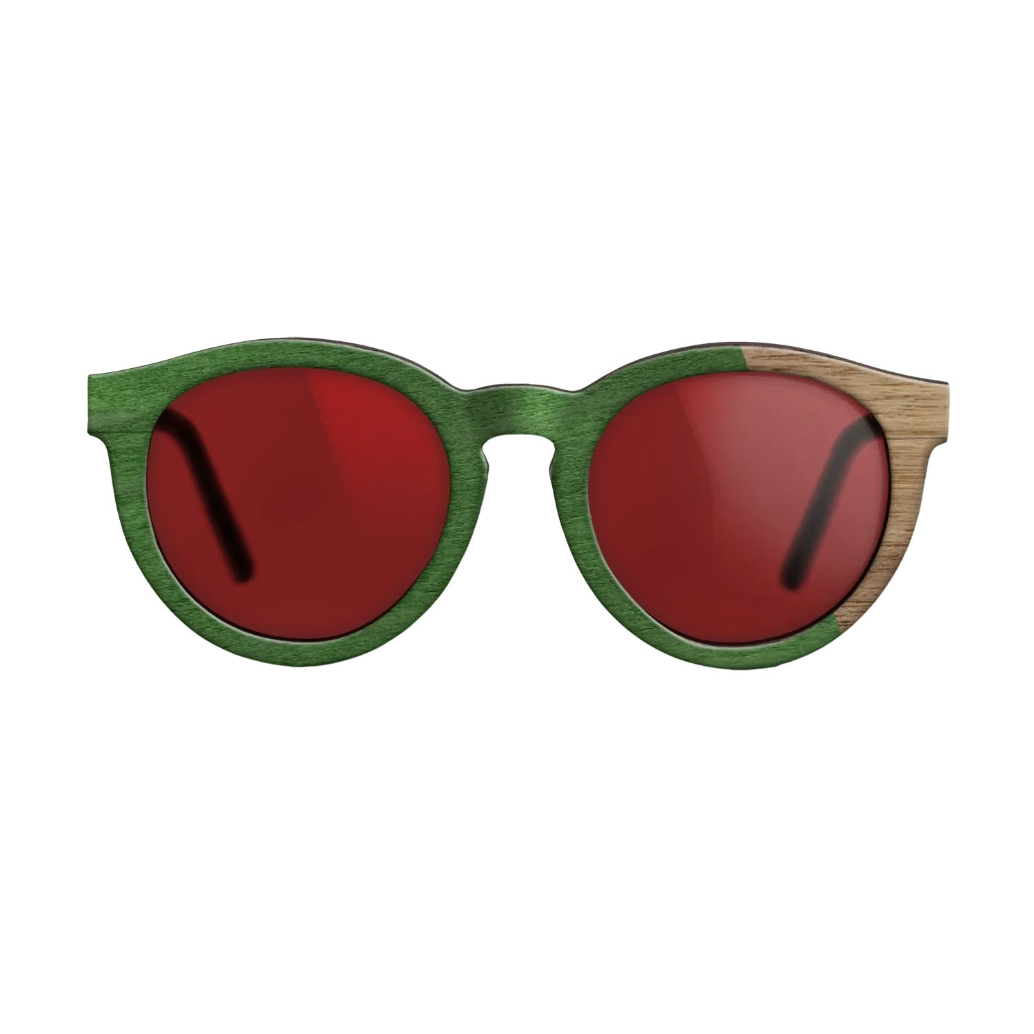 Green Poplar Angle Walnut - The Rebel - Round - 2107 - Chroma - SIRIS wood optic