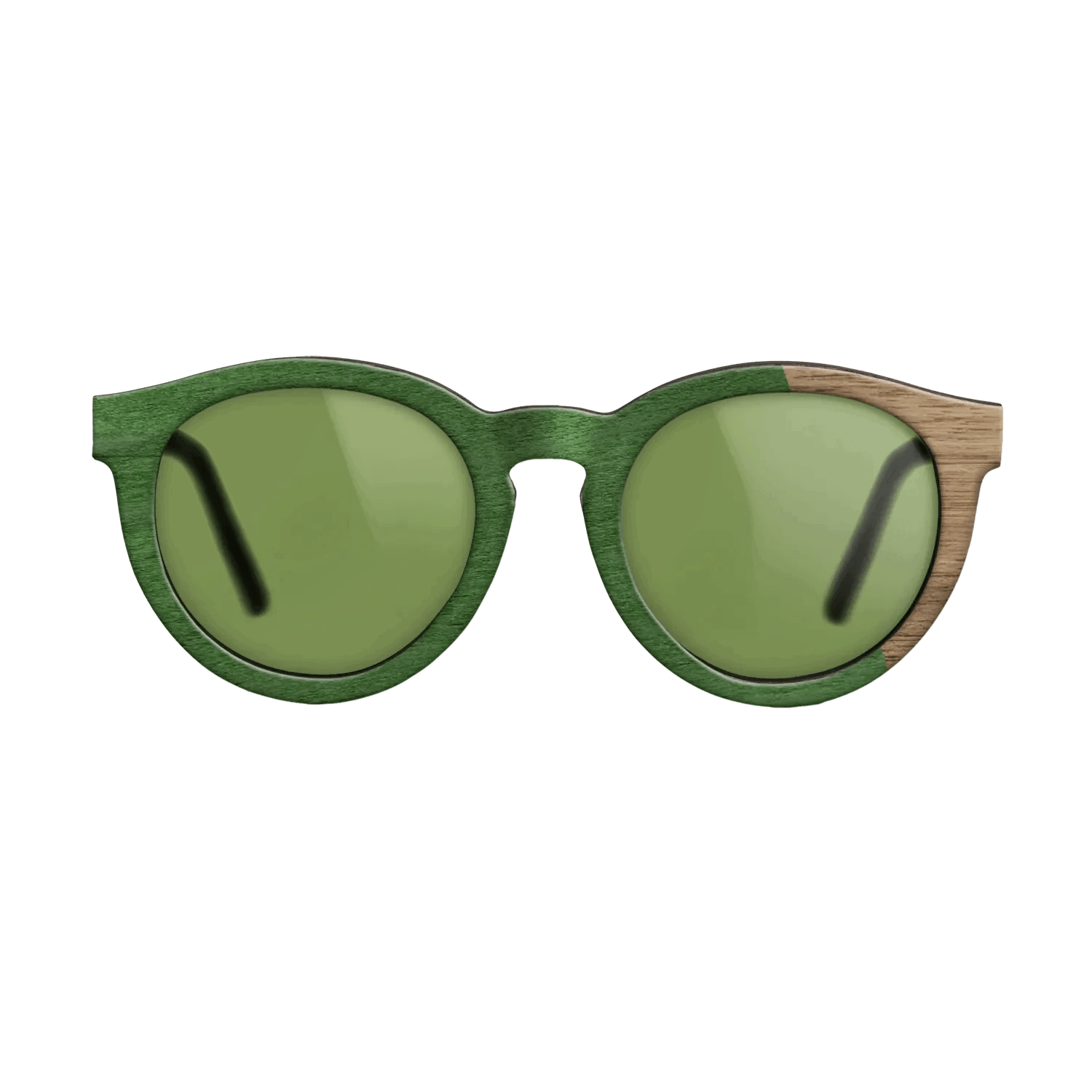 Green Poplar Angle Walnut - The Rebel - Round - 2107 - Chroma - SIRIS wood optic