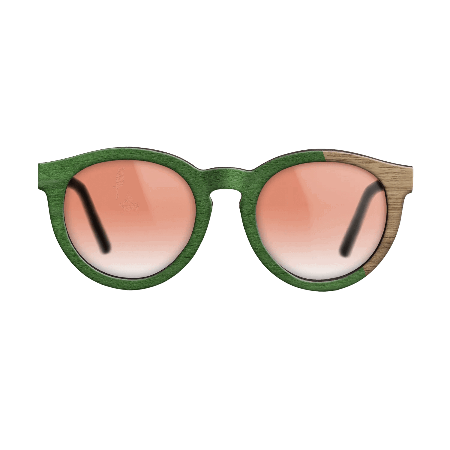 Green Poplar Angle Walnut - The Rebel - Round - 2107 - Chroma - SIRIS wood optic