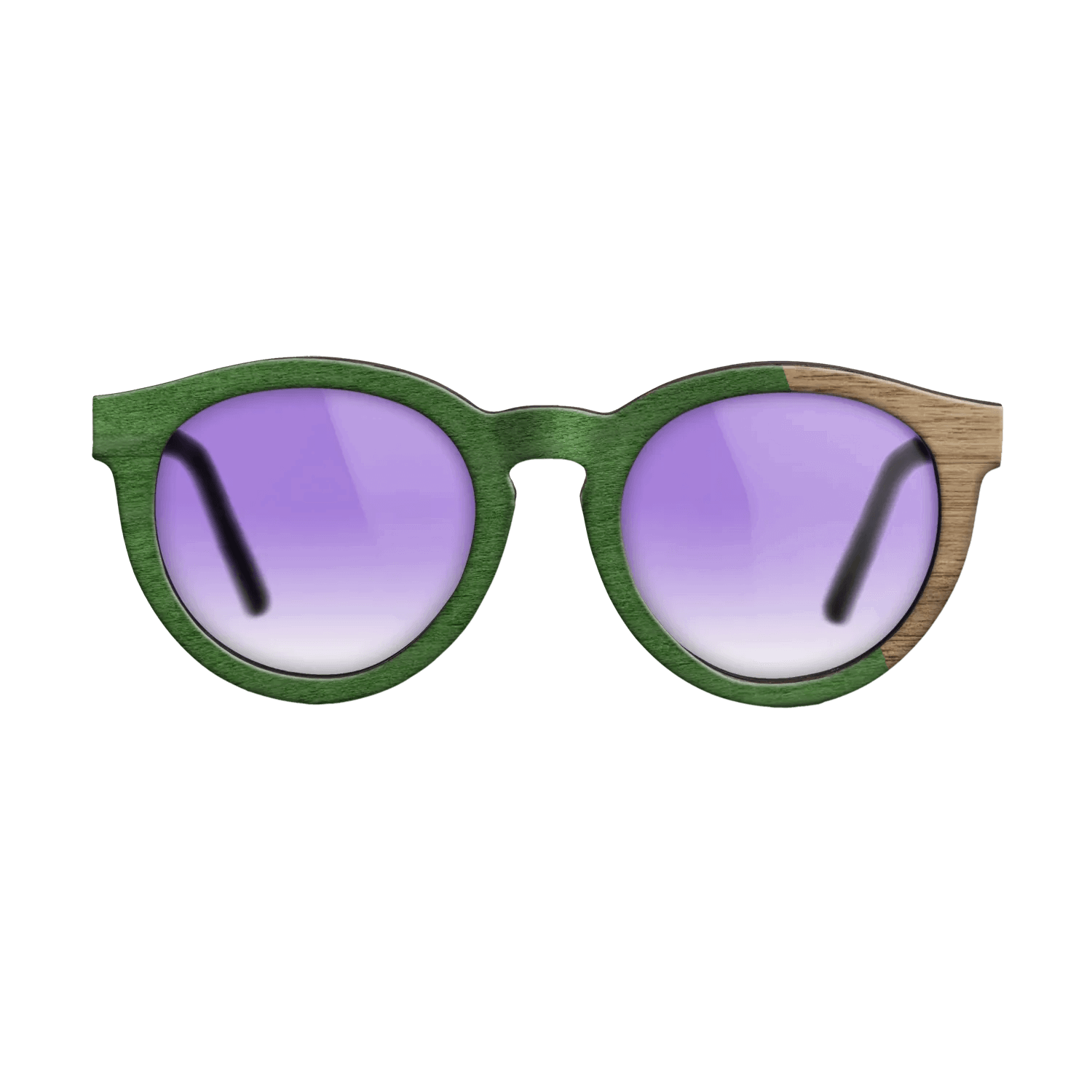 Green Poplar Angle Walnut - The Rebel - Round - 2107 - Chroma - SIRIS wood optic