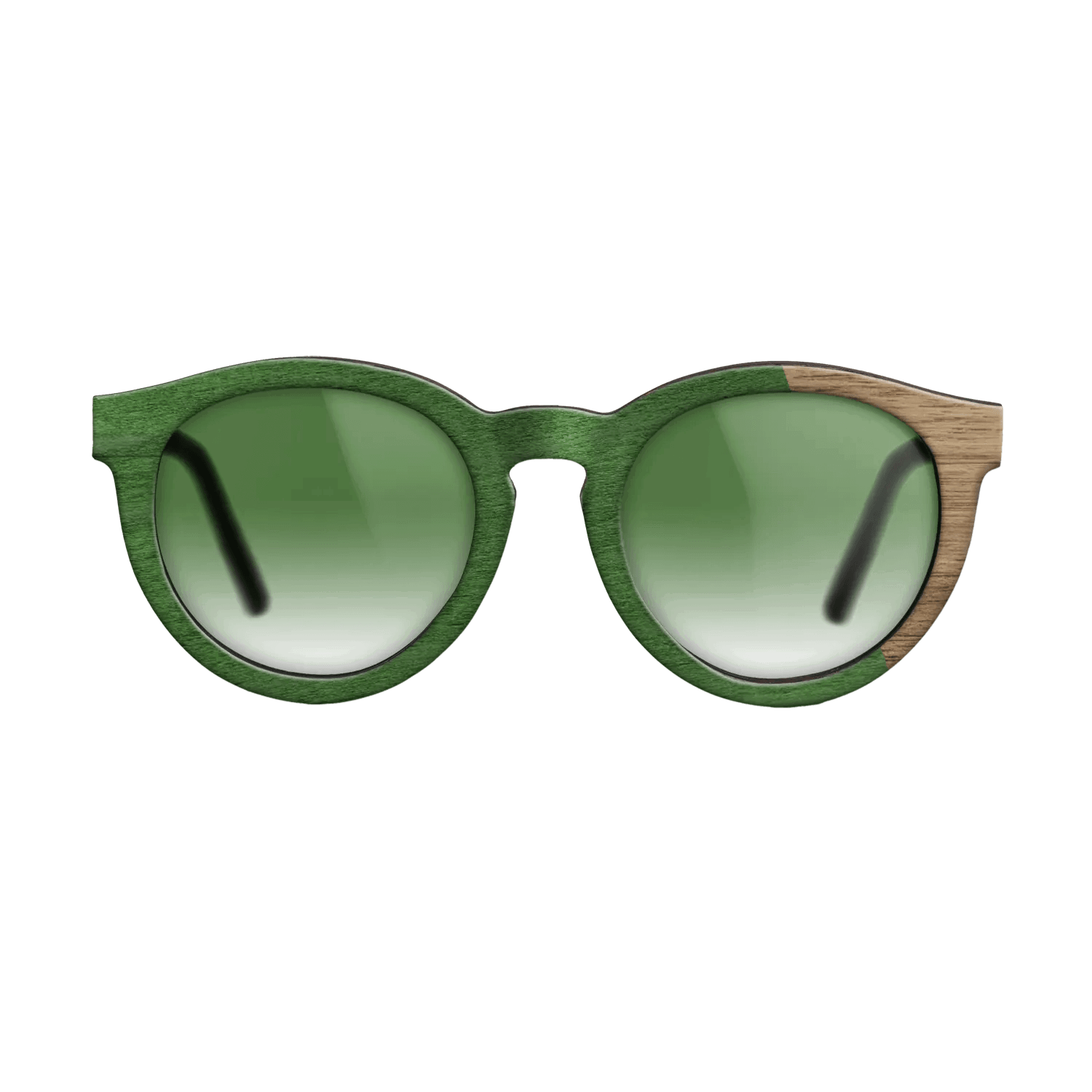 Green Poplar Angle Walnut - The Rebel - Round - 2107 - Chroma - SIRIS wood optic