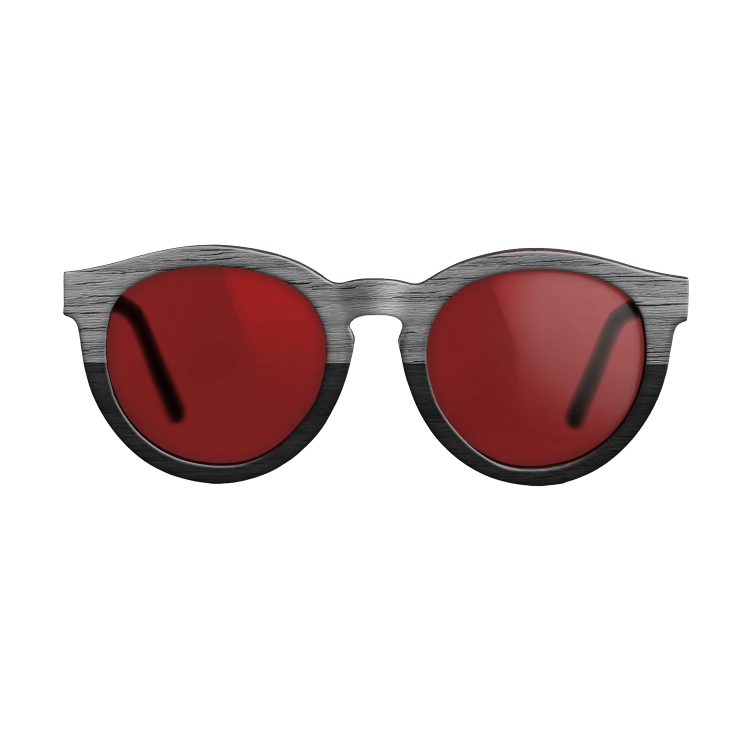 GreyPoplar Tophalf BlackWalnut- Web - The Rebel - Round - 2129- Noir - SIRIS wood optic