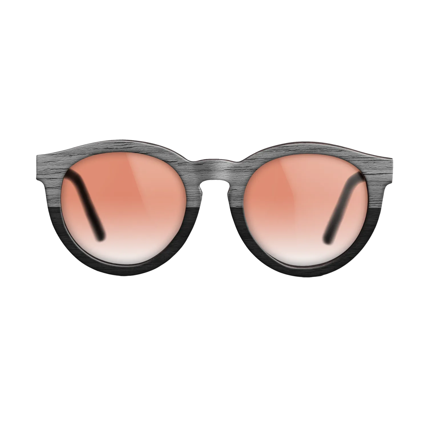 GreyPoplar Tophalf BlackWalnut- Web - The Rebel - Round - 2129- Noir - SIRIS wood optic