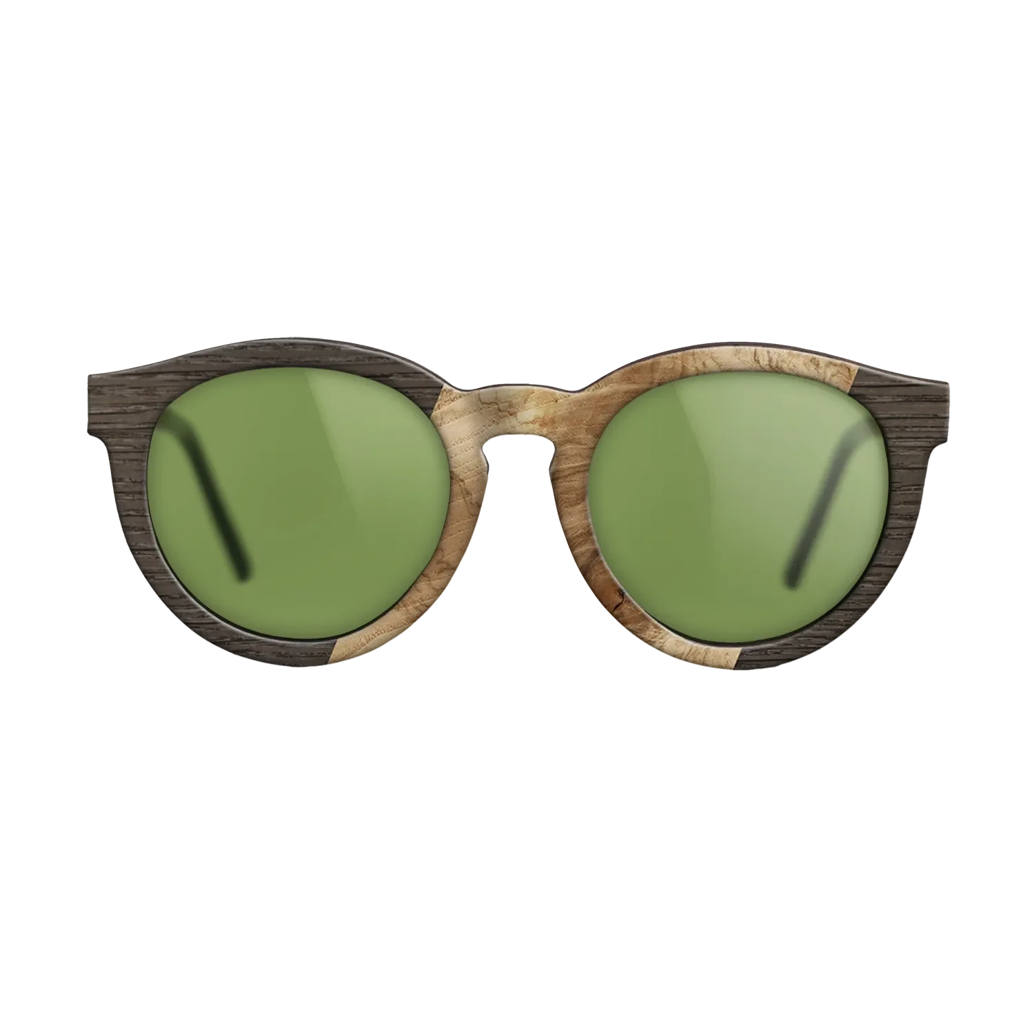 Grey Oak,Fumed Oak,Walnut: Straight Grain: Angle Cut - The Rebel - Round - 1154 - SIRIS wood optic