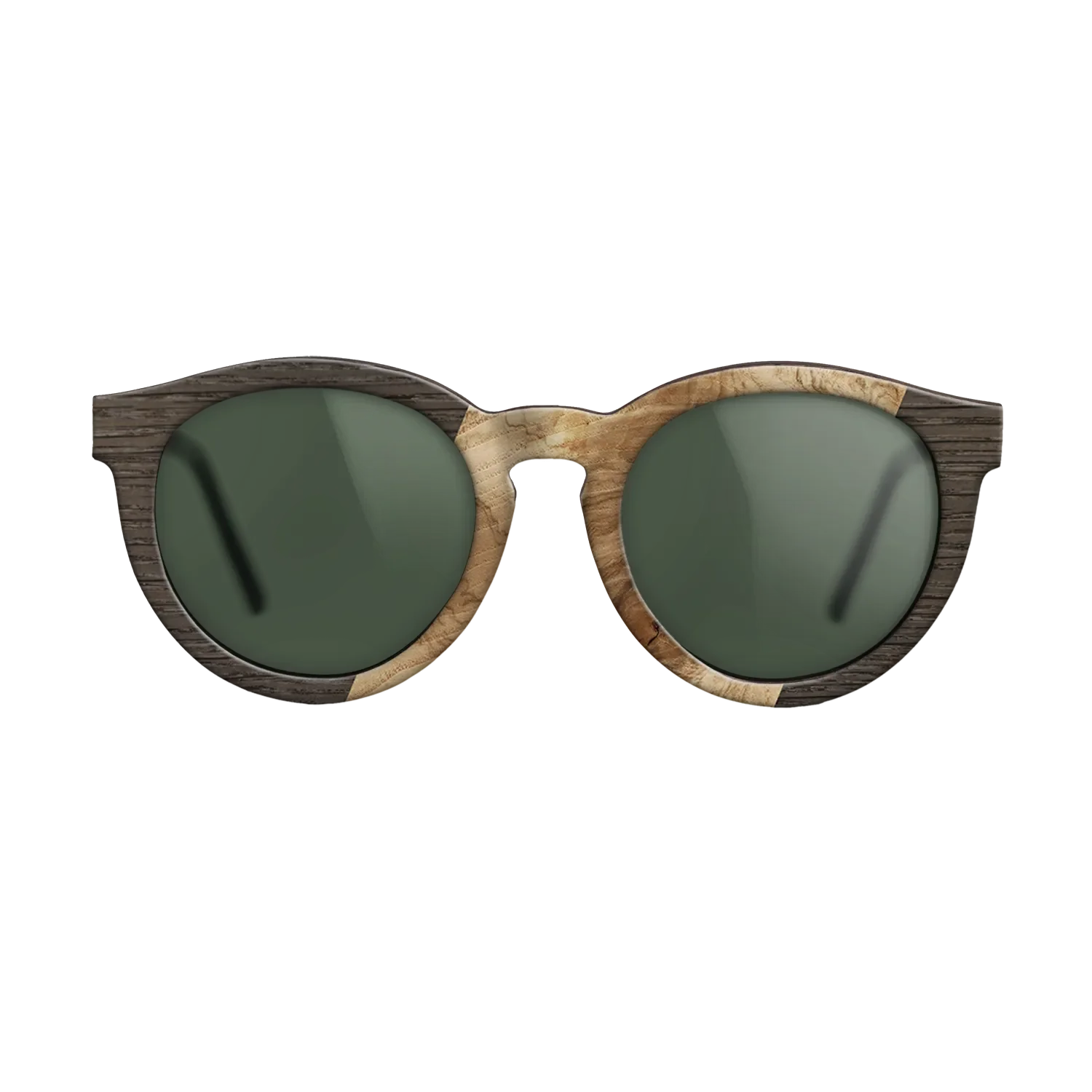 Grey Oak,Fumed Oak,Walnut: Straight Grain: Angle Cut - The Rebel - Round - 1154 - SIRIS wood optic