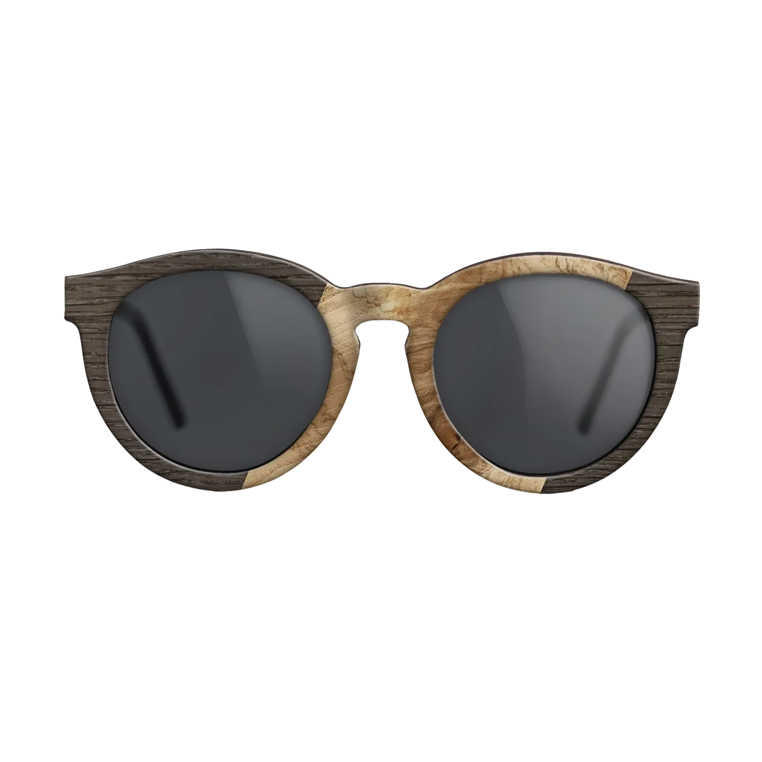 Grey Oak,Fumed Oak,Walnut: Straight Grain: Angle Cut - The Rebel - Round - 1154 - SIRIS wood optic