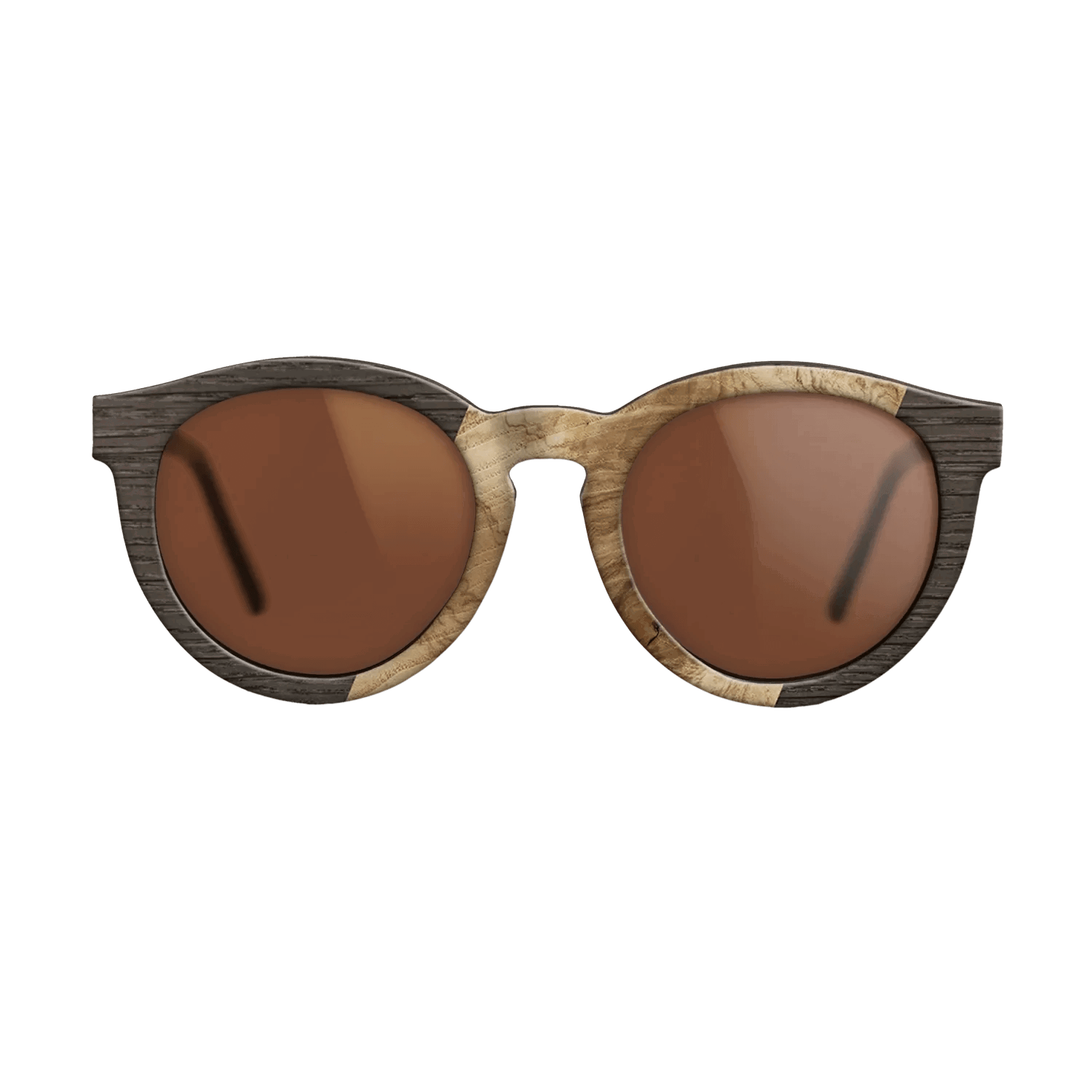 Grey Oak,Fumed Oak,Walnut: Straight Grain: Angle Cut - The Rebel - Round - 1154 - SIRIS wood optic