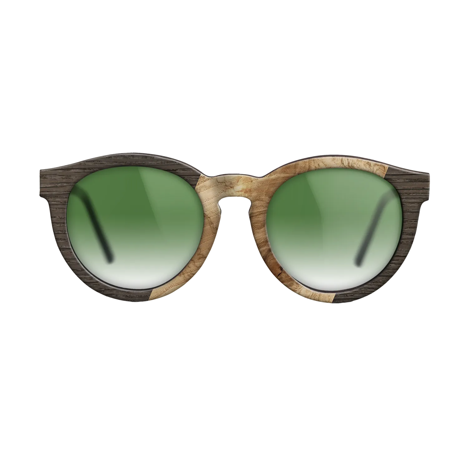 Grey Oak,Fumed Oak,Walnut: Straight Grain: Angle Cut - The Rebel - Round - 1154 - SIRIS wood optic