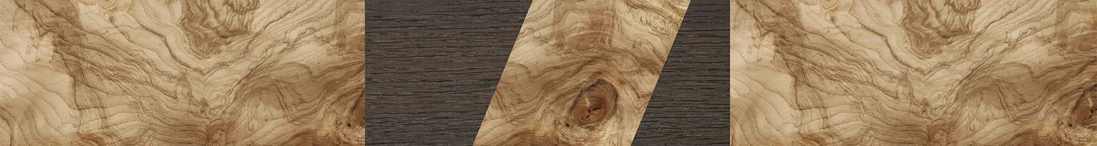 Grey Oak,Fumed Oak,Walnut: Straight Grain: Angle Cut - The Sage - Rectangle - 1154 - SIRIS wood optic