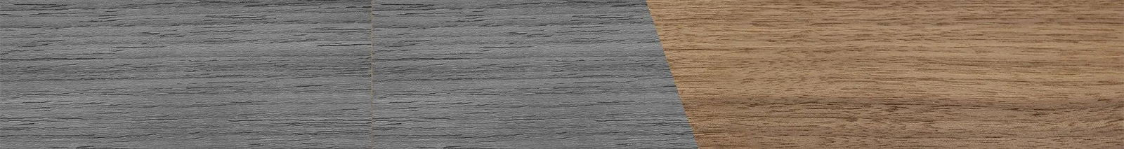 Grey Poplar Angled - The Hero - Square - 2087 - Noir - SIRIS wood optic