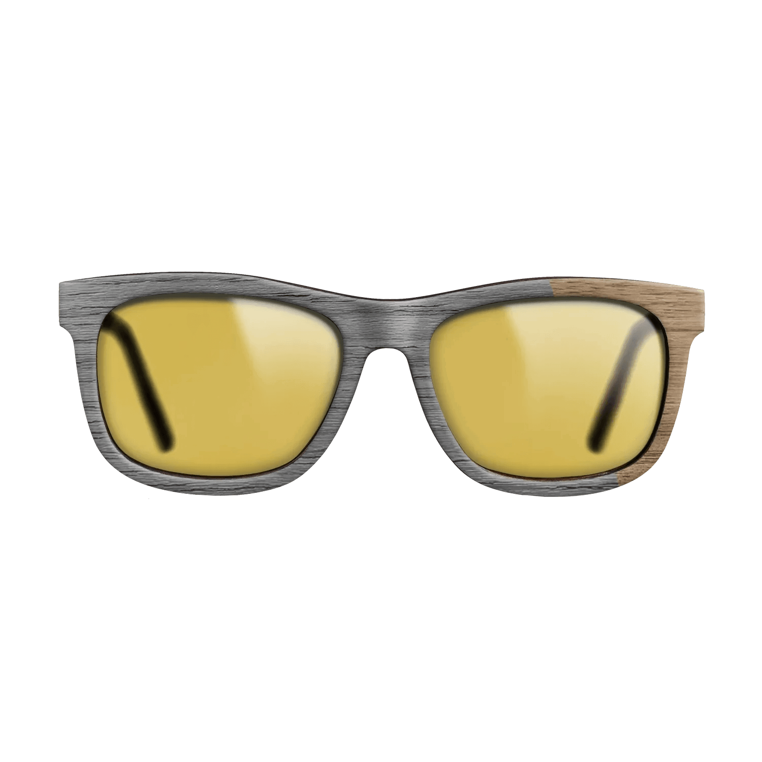 Grey Poplar Angled - The Hero - Square - 2087 - Noir - SIRIS wood optic