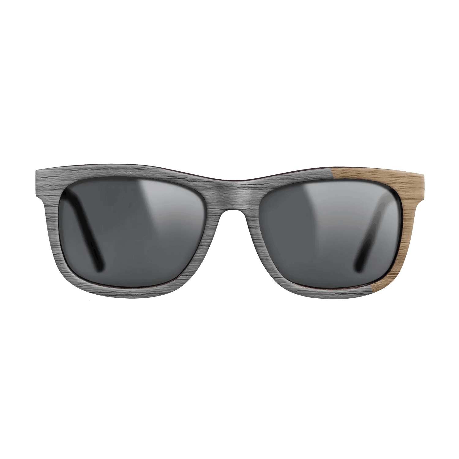 Grey Poplar Angled - The Hero - Square - 2087 - Noir - SIRIS wood optic