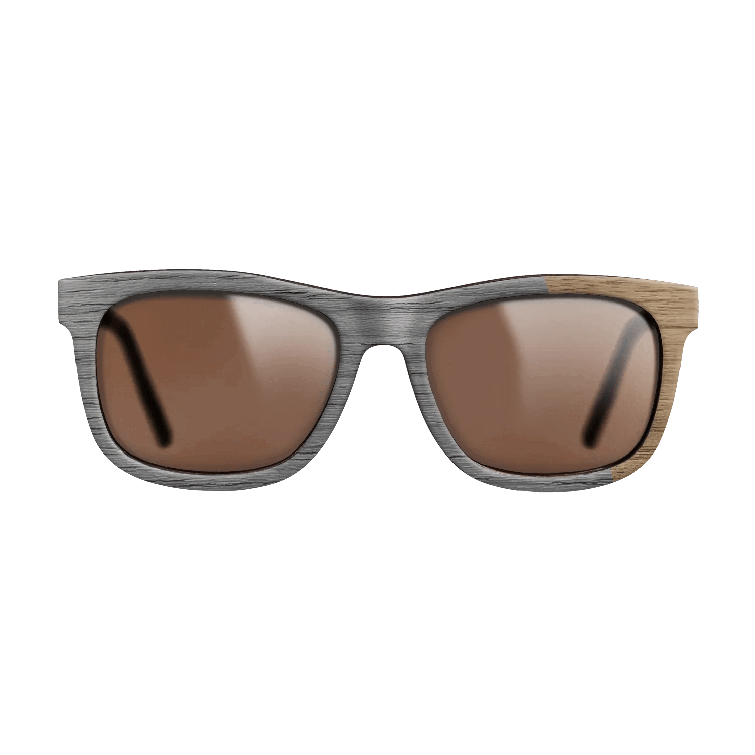 Grey Poplar Angled - The Hero - Square - 2087 - Noir - SIRIS wood optic