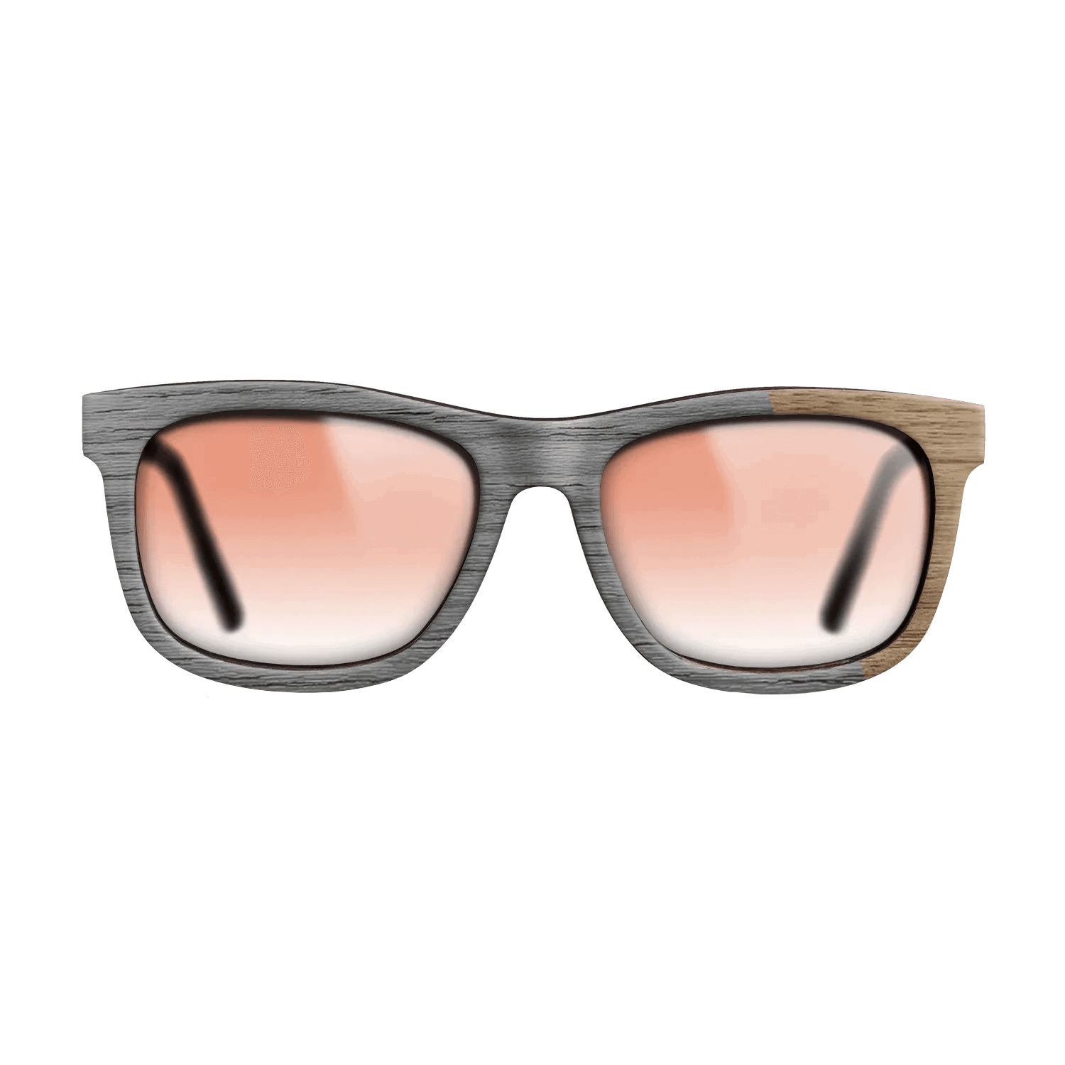 Grey Poplar Angled - The Hero - Square - 2087 - Noir - SIRIS wood optic