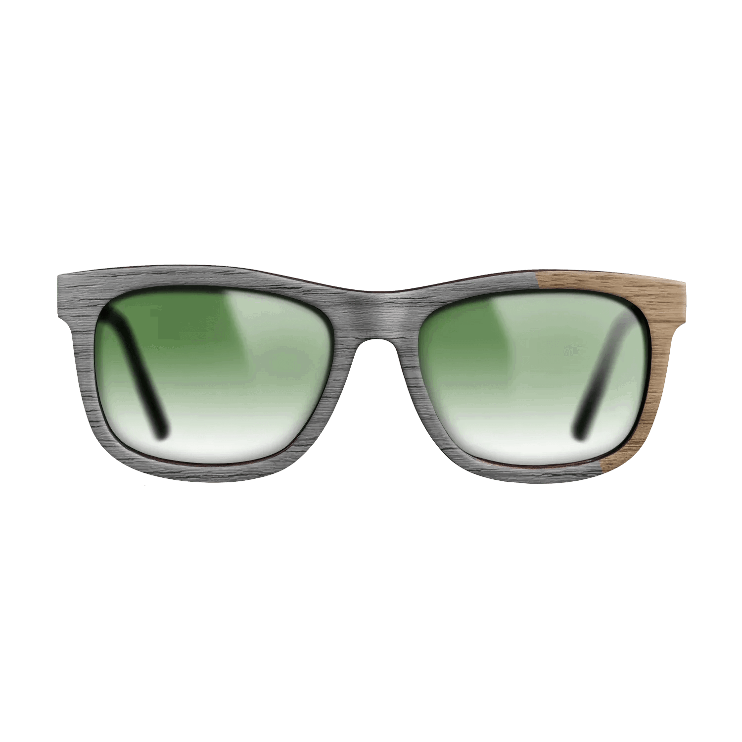 Grey Poplar Angled - The Hero - Square - 2087 - Noir - SIRIS wood optic