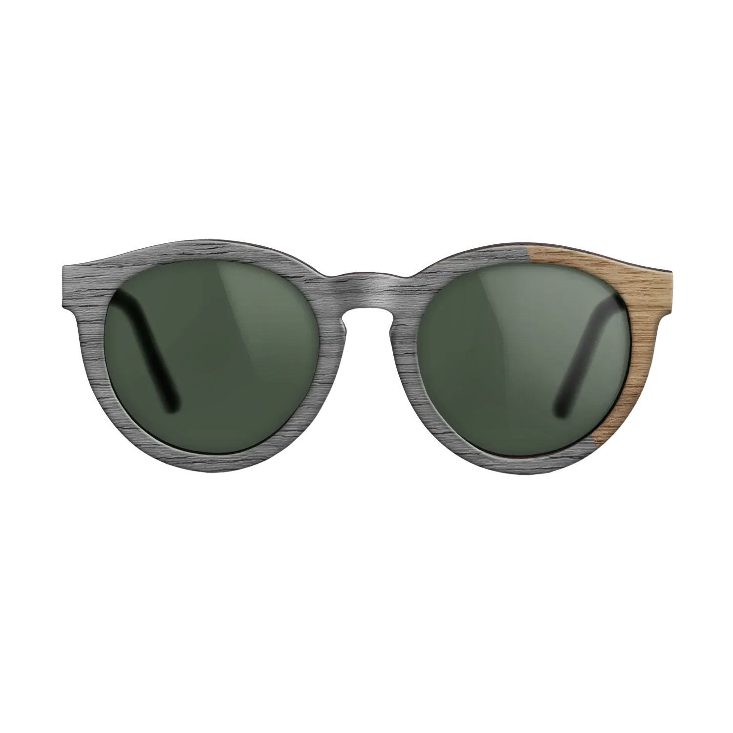 Grey Poplar Angled - The Rebel - Round - 2087 - Noir - SIRIS wood optic